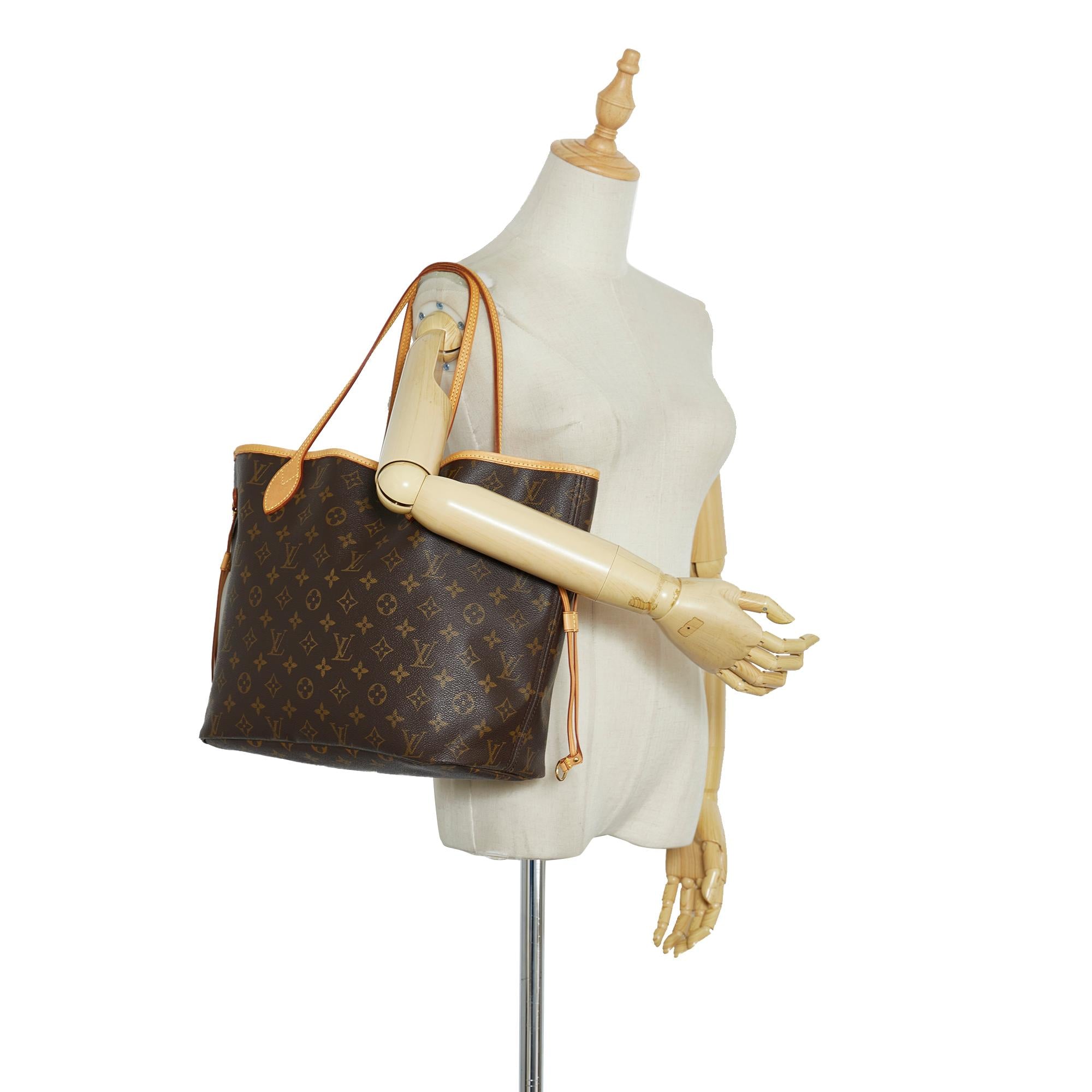 Louis Vuitton Monogram Neverfull MM (SHG-aNj85s)