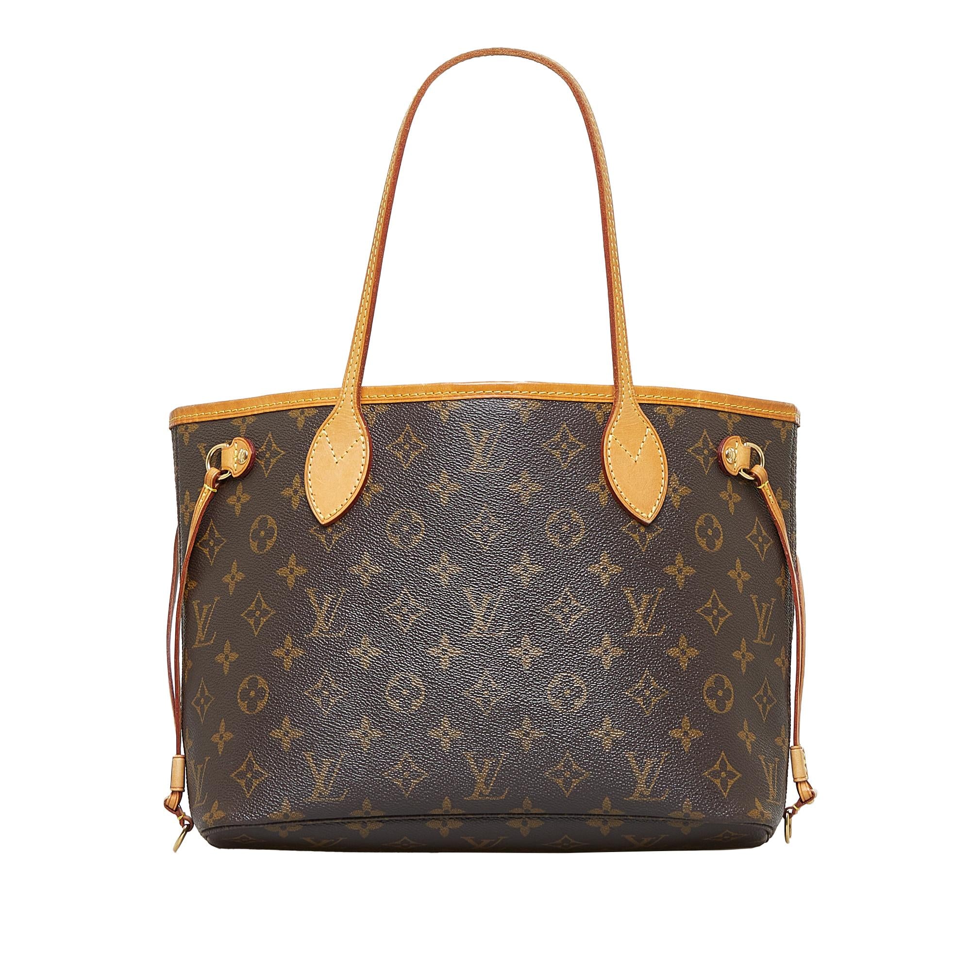 Louis Vuitton Monogram Neverfull PM (SHG-FnV3Ct)