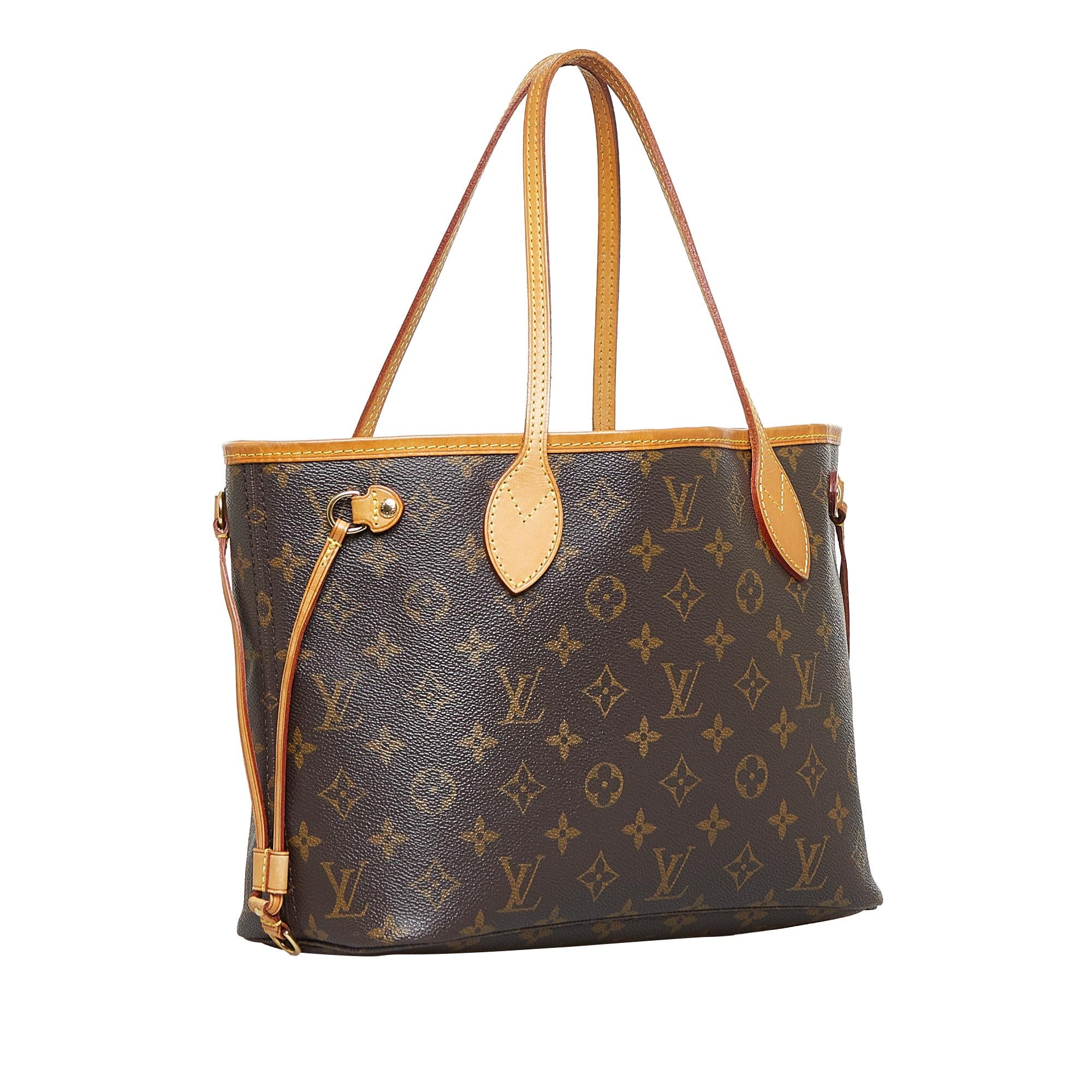 Louis Vuitton Monogram Neverfull PM (SHG-FnV3Ct)