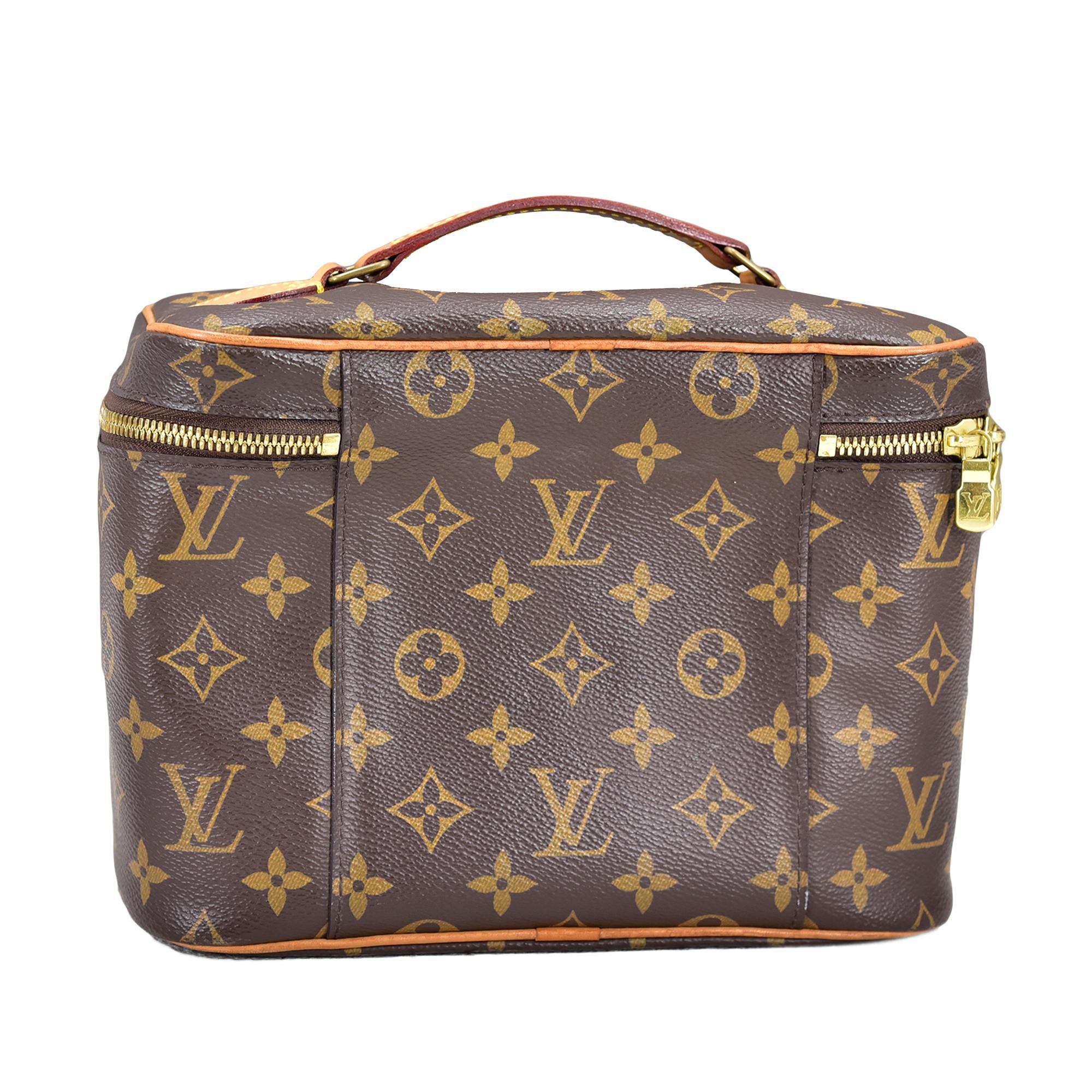 Louis Vuitton Monogram Nice Vanity Case (SHG-M8B3t2)