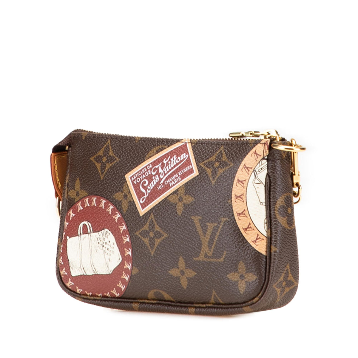 Louis Vuitton Monogram Patch Mini Pochette Accessoires