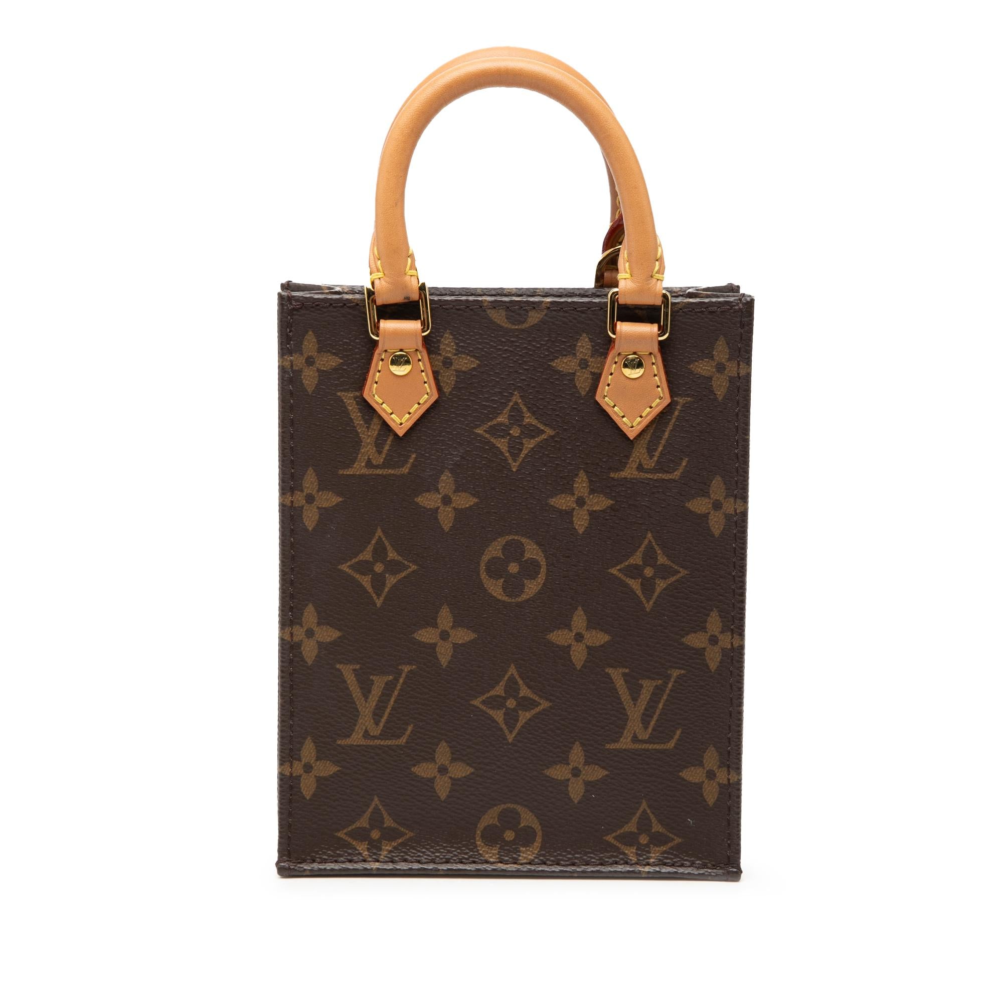 Louis Vuitton Monogram Petit Sac Plat