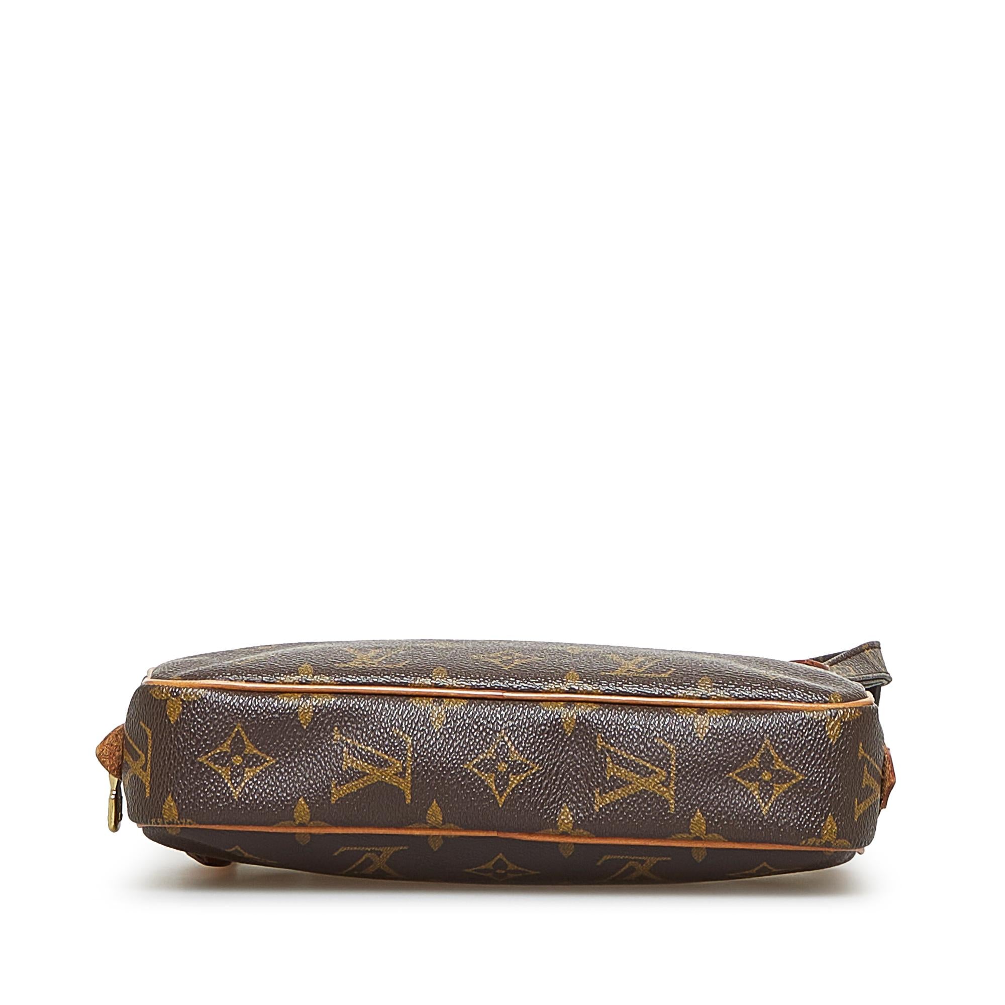 Louis Vuitton Monogram Pochette Marly Bandouliere (SHG-necMER)