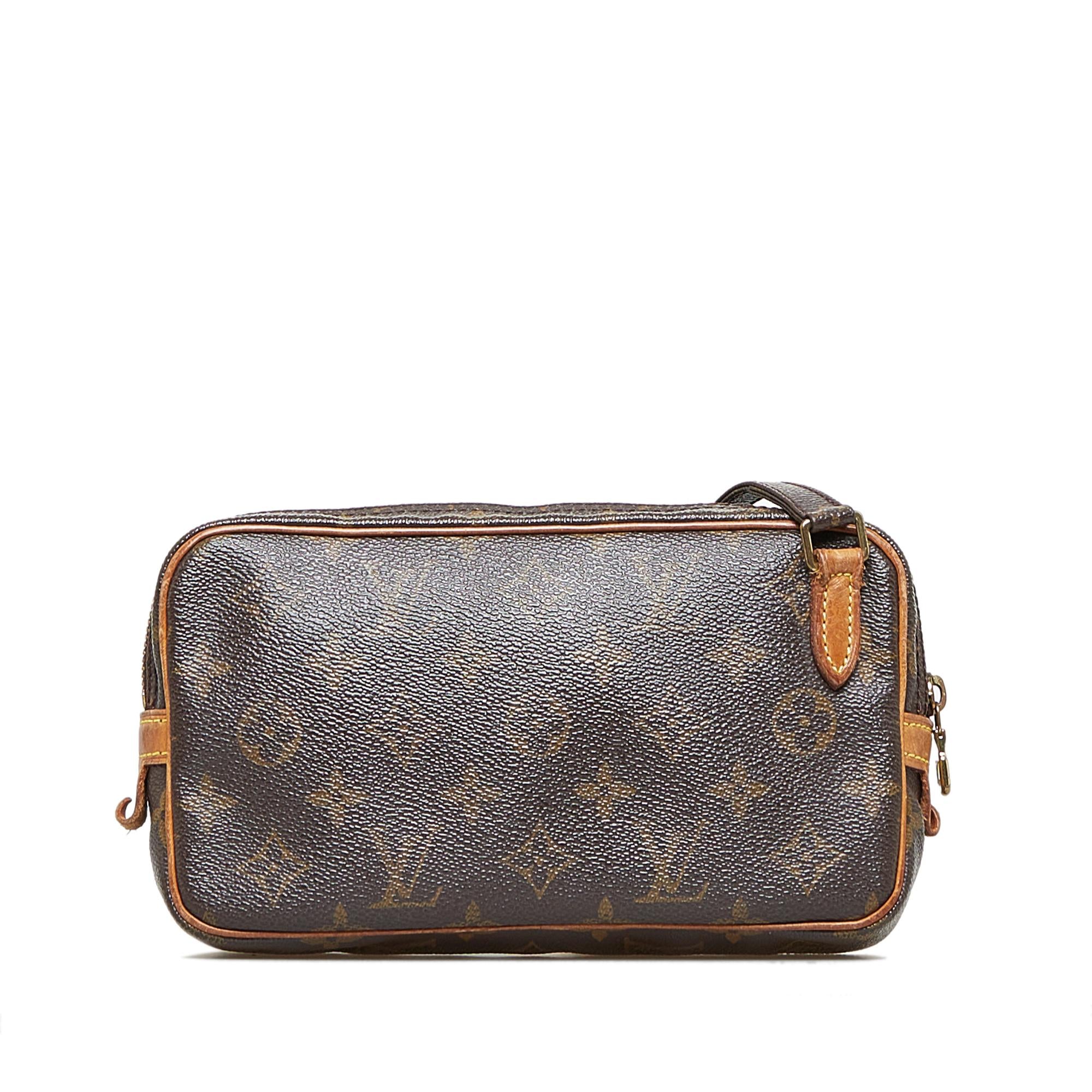 Louis Vuitton Monogram Pochette Marly Bandouliere (SHG-aZRvbS)