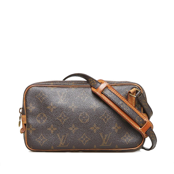 Brown Louis Vuitton Monogram Pochette Marly Bandouliere Crossbody Bag