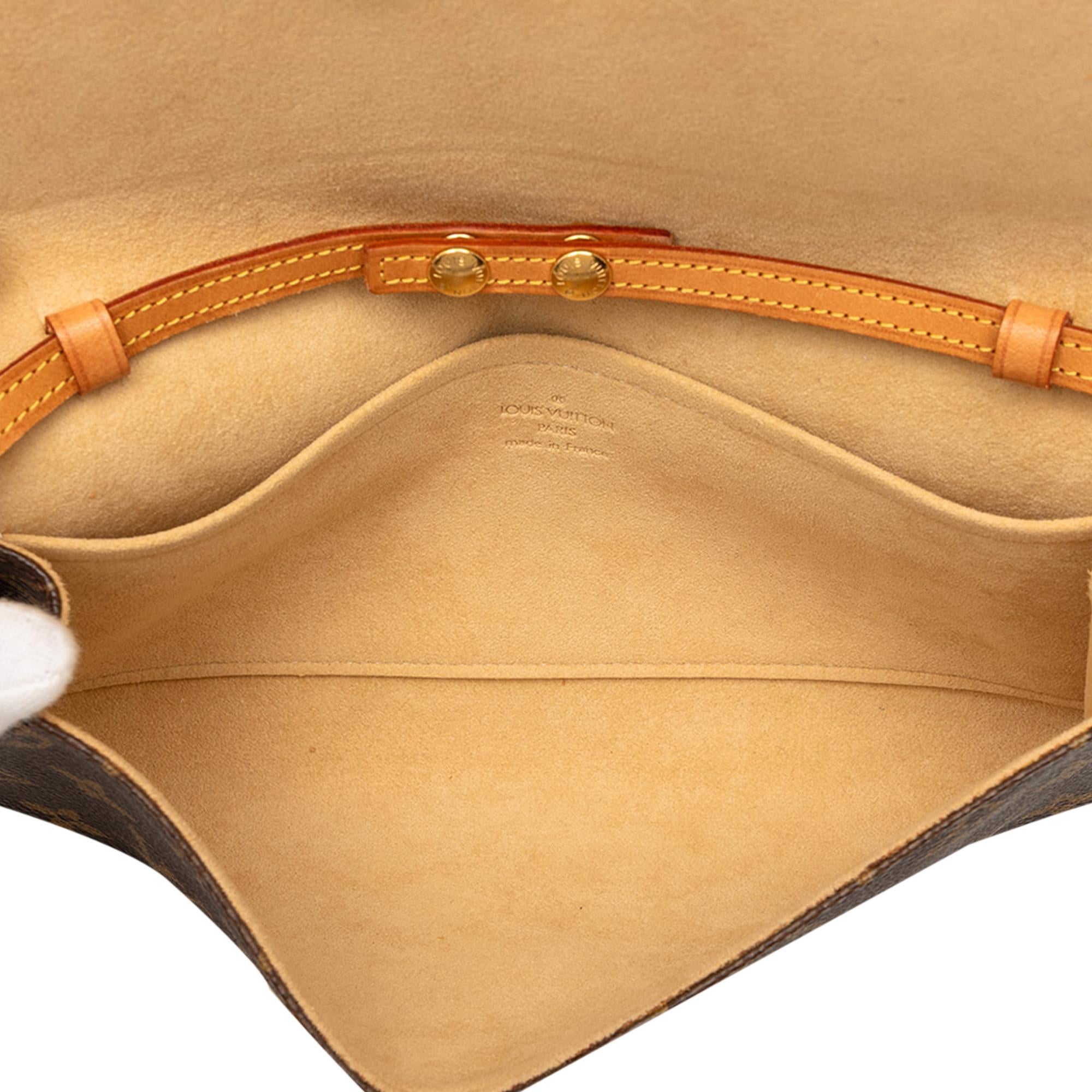 Louis Vuitton Monogram Pochette Twin GM