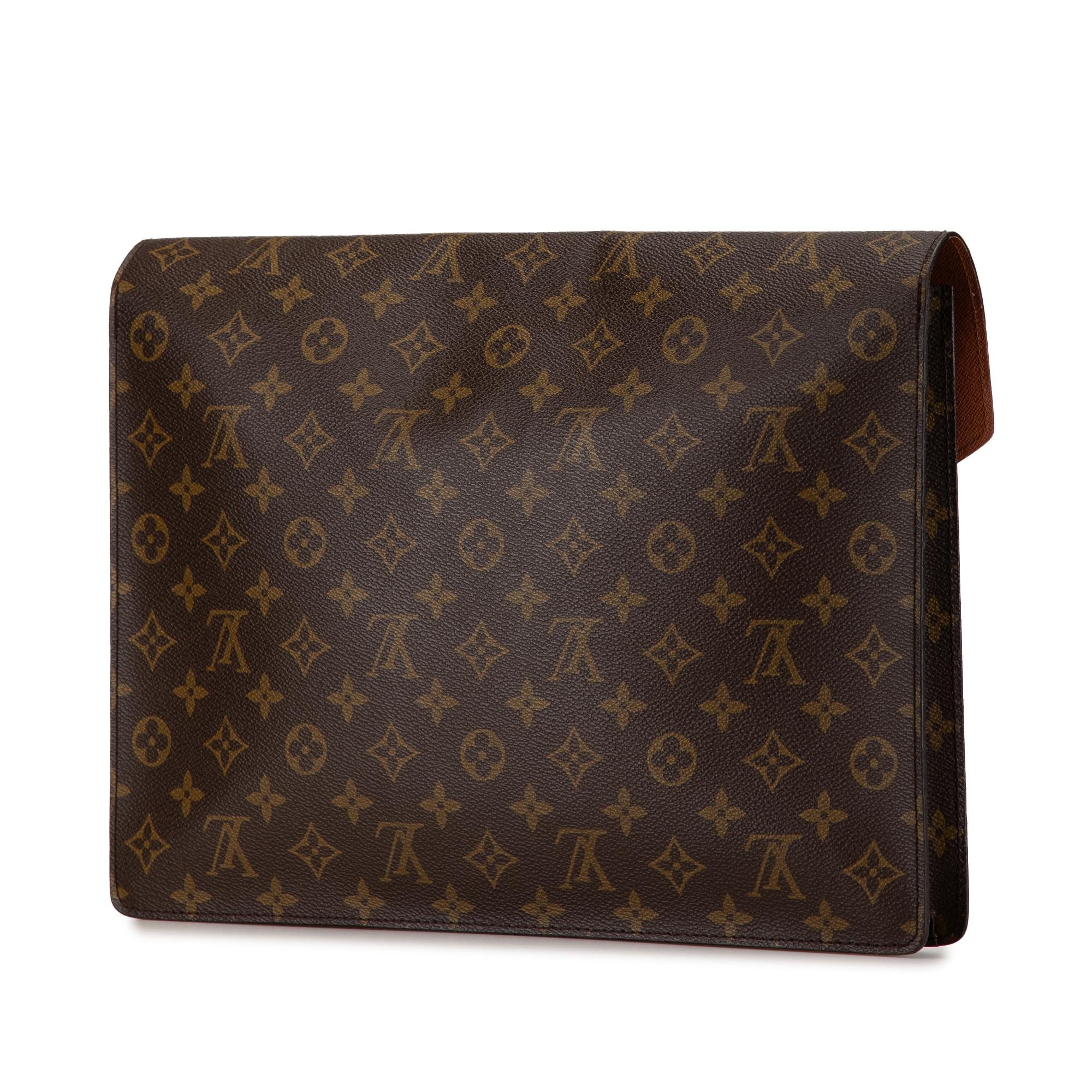 Louis Vuitton Monogram Porte-Documents Senateur (SHG-4BRDdE)