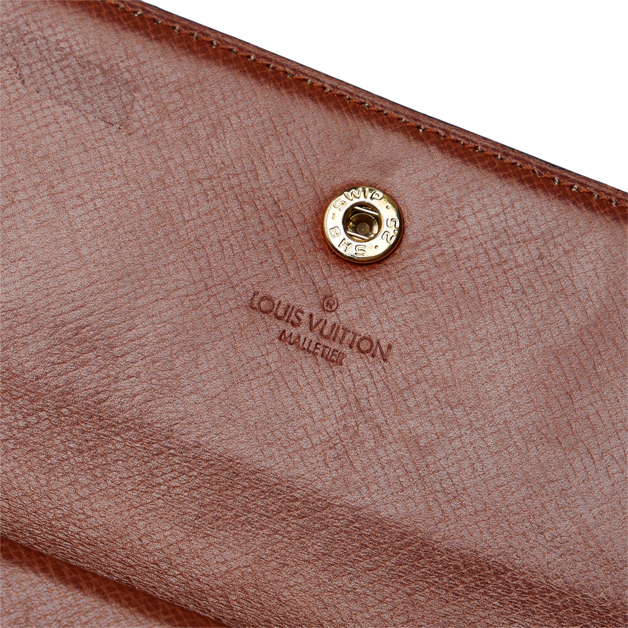 Louis Vuitton Monogram Porte Tresor International (SHG-Tqd0qT)
