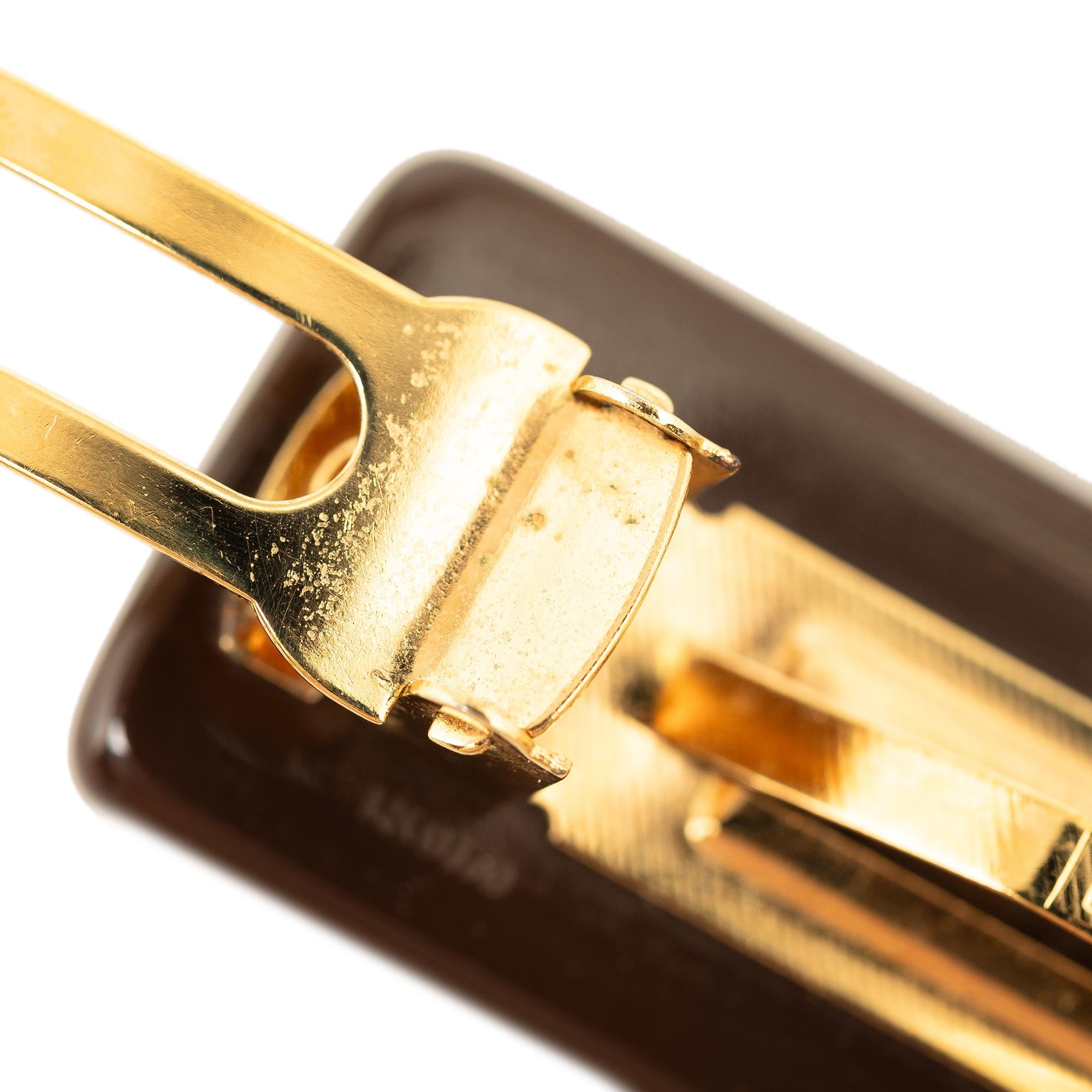 Louis Vuitton Monogram Resin Inclusion Barrette (SHG-moS4gV)