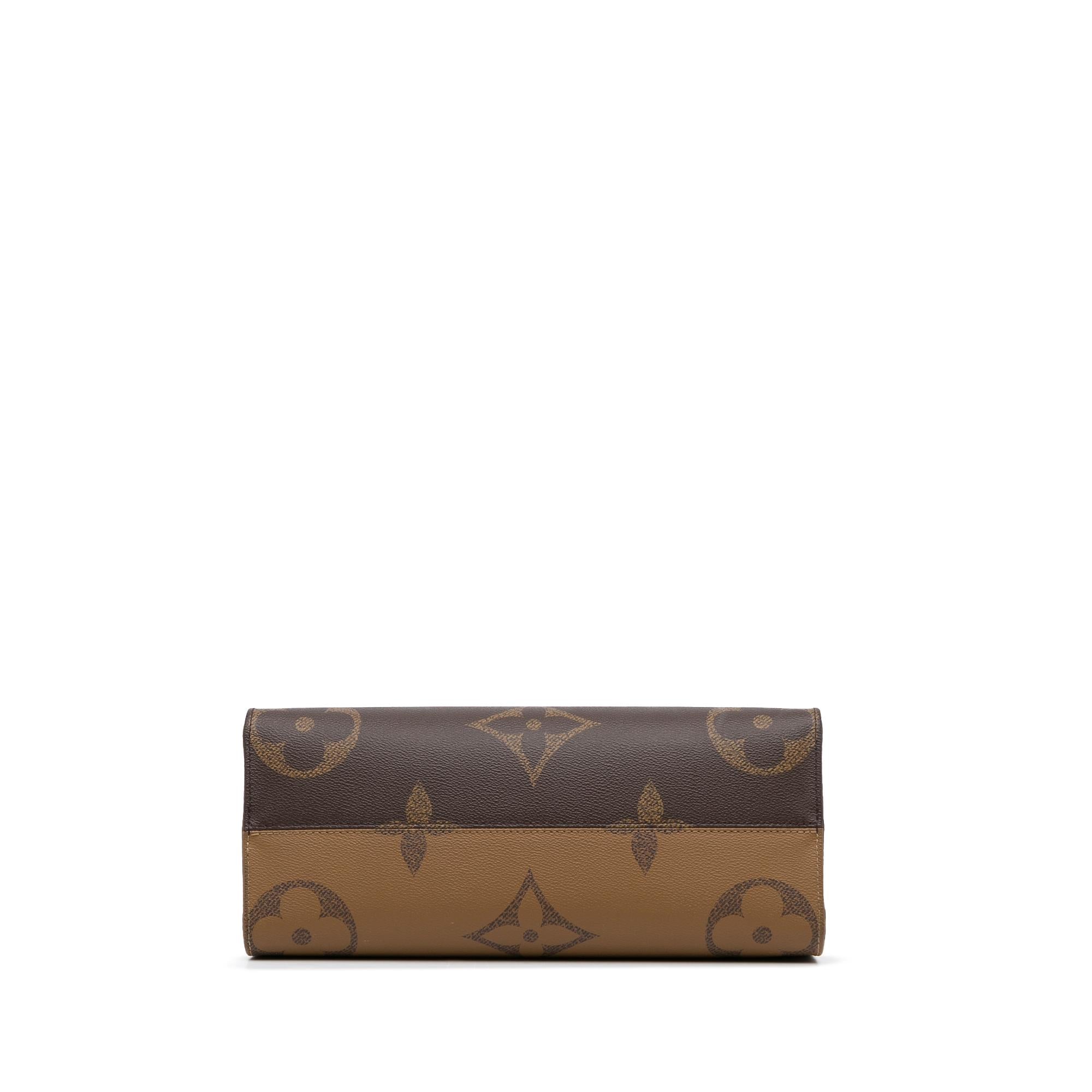 Louis Vuitton Monogram Reverse Giant Onthego GM (SHG-zDgybk)