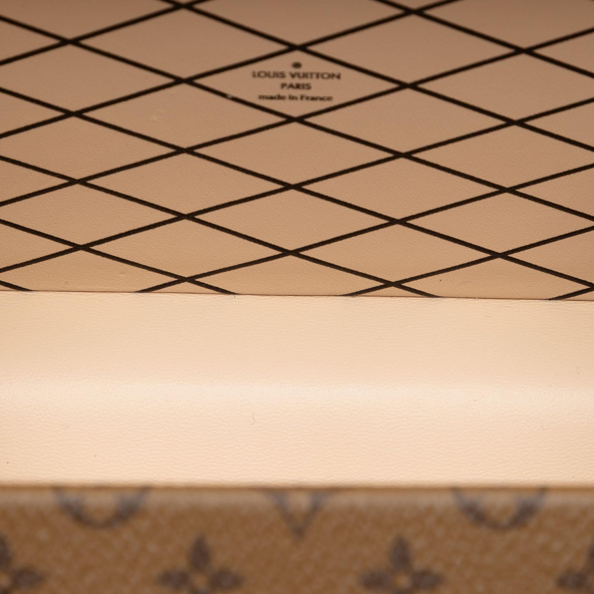 Louis Vuitton Monogram Reverse Petite Malle