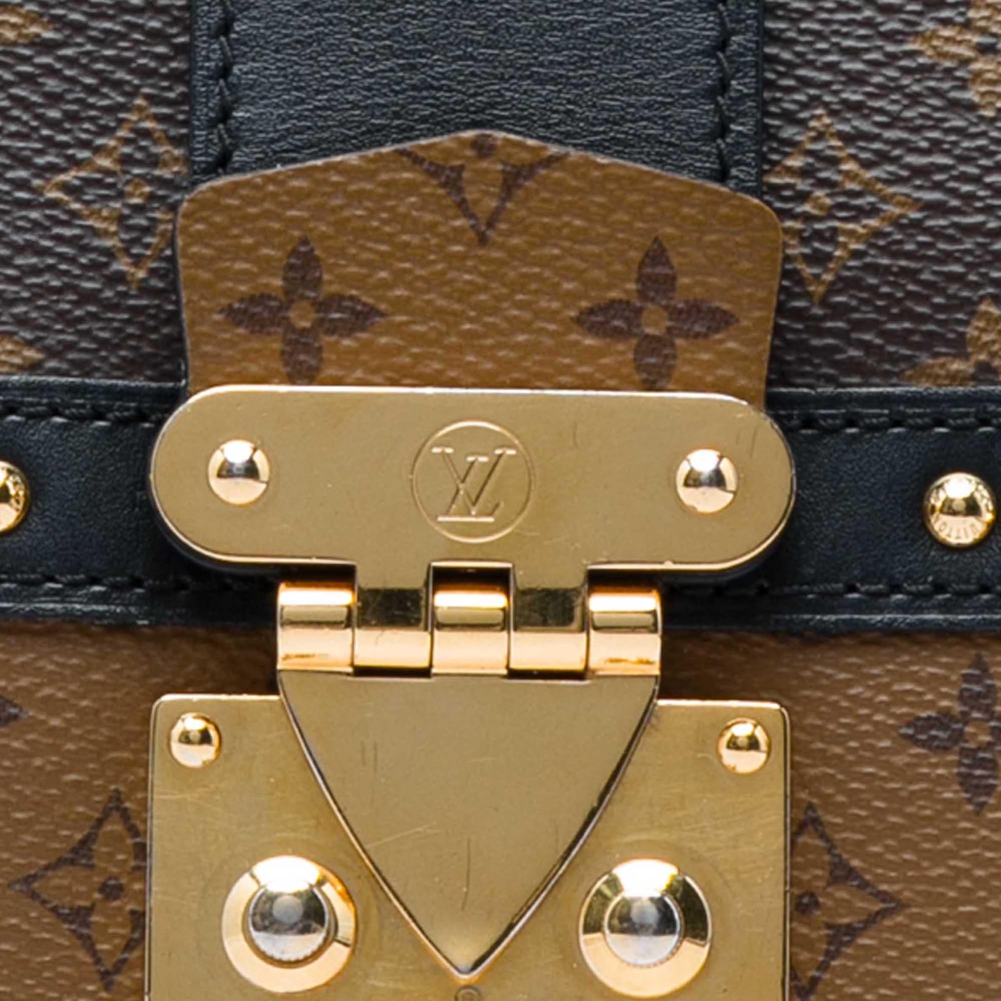 Louis Vuitton Monogram Reverse Trunk Clutch