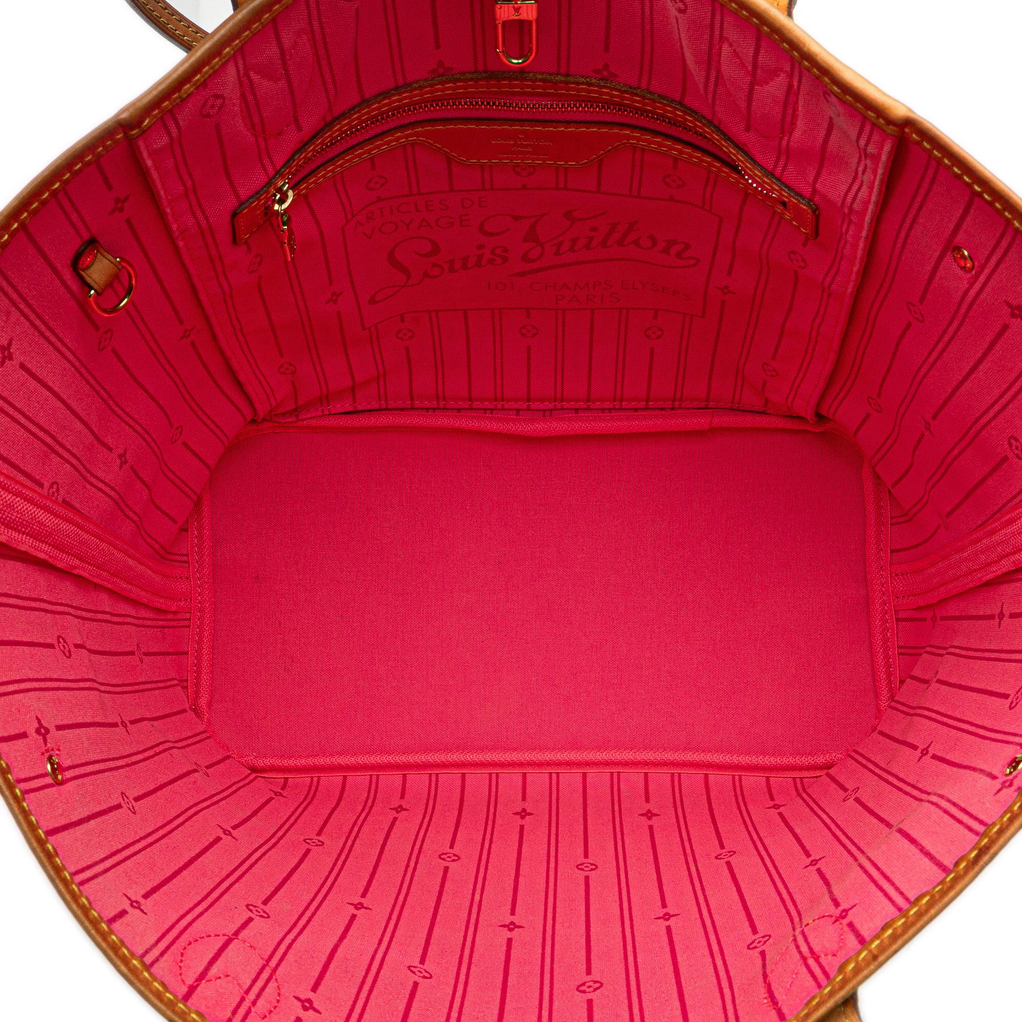 Louis Vuitton Monogram Roses Neverfull MM