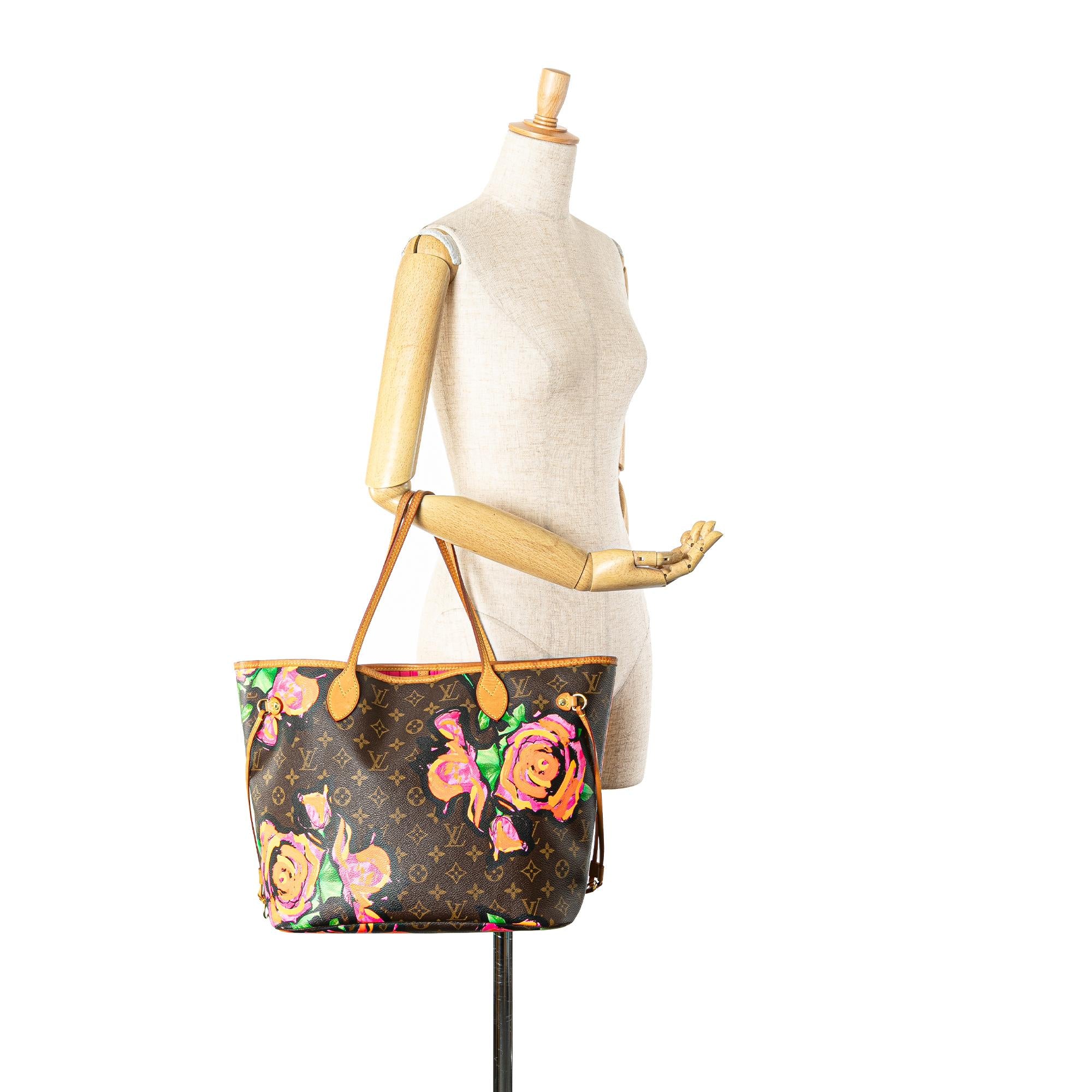 Louis Vuitton Monogram Roses Neverfull MM