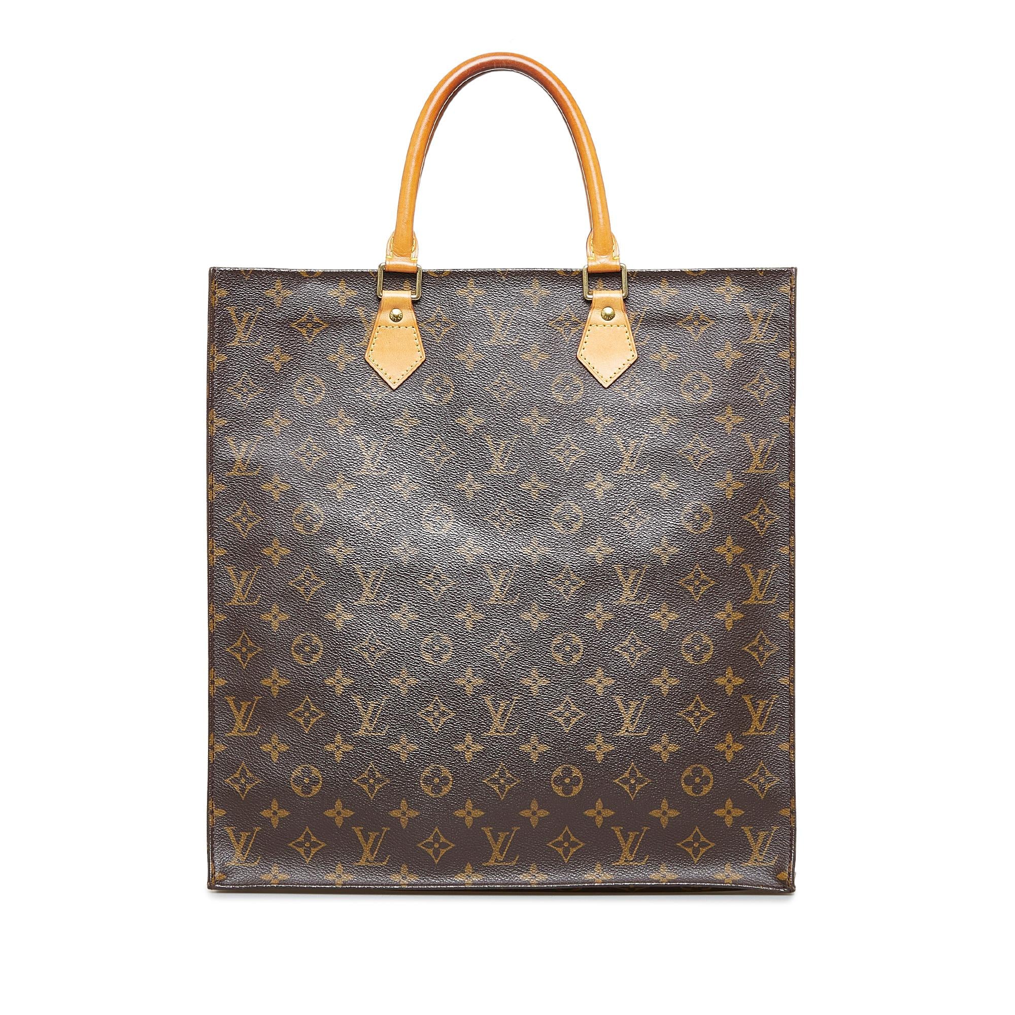 Louis Vuitton Monogram Sac Plat (SHG-y7sz31)