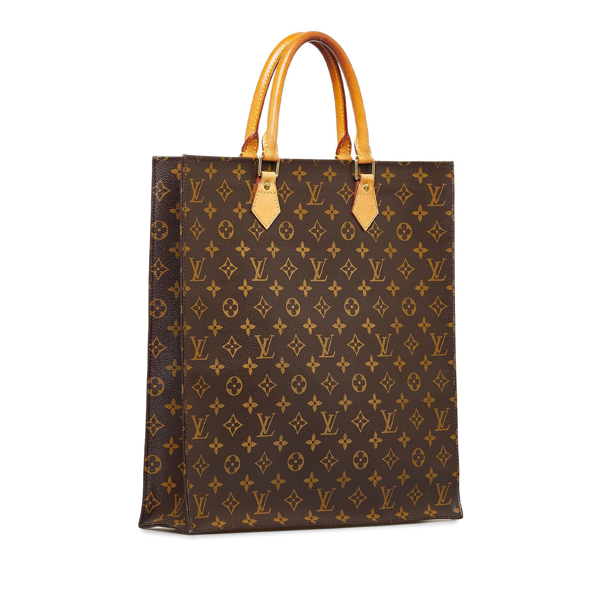 Louis Vuitton Monogram Sac Plat (SHG-y7sz31)