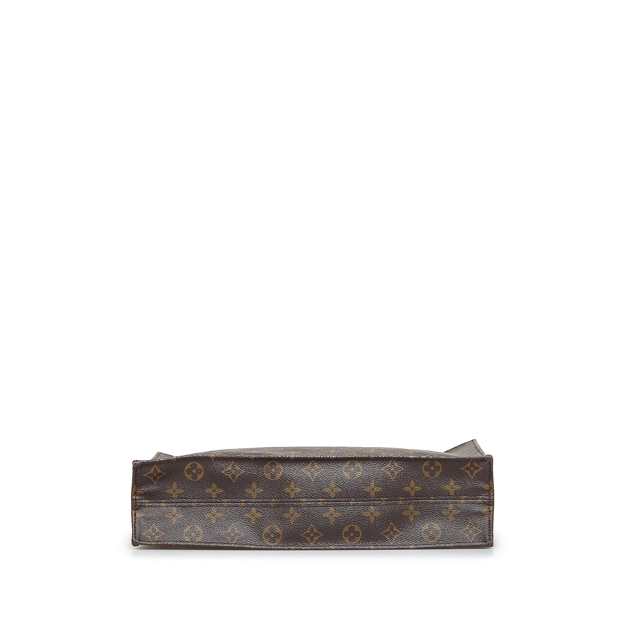 Louis Vuitton Monogram Sac Plat (SHG-HdV4ps)