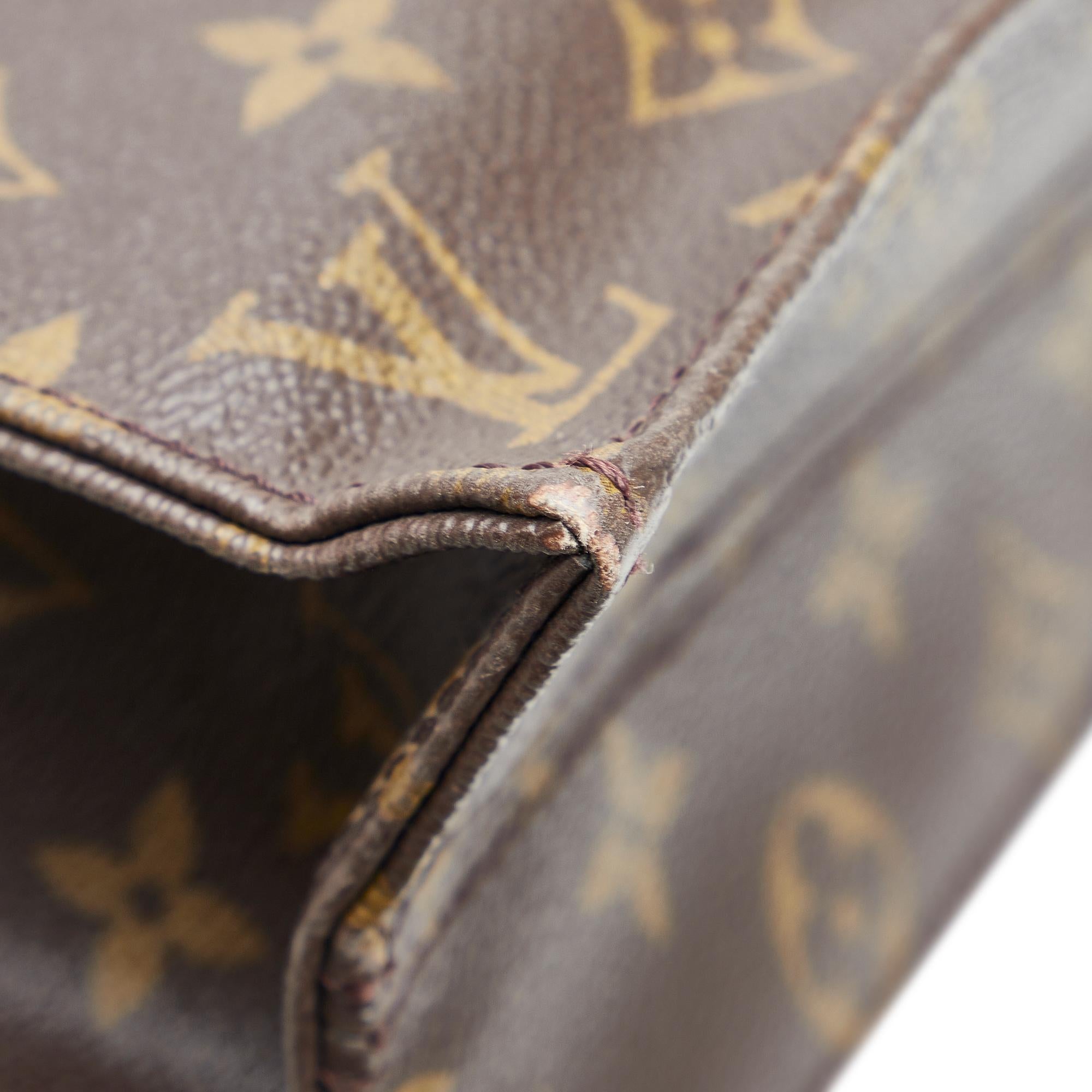 Louis Vuitton Monogram Sac Plat (SHG-HdV4ps)