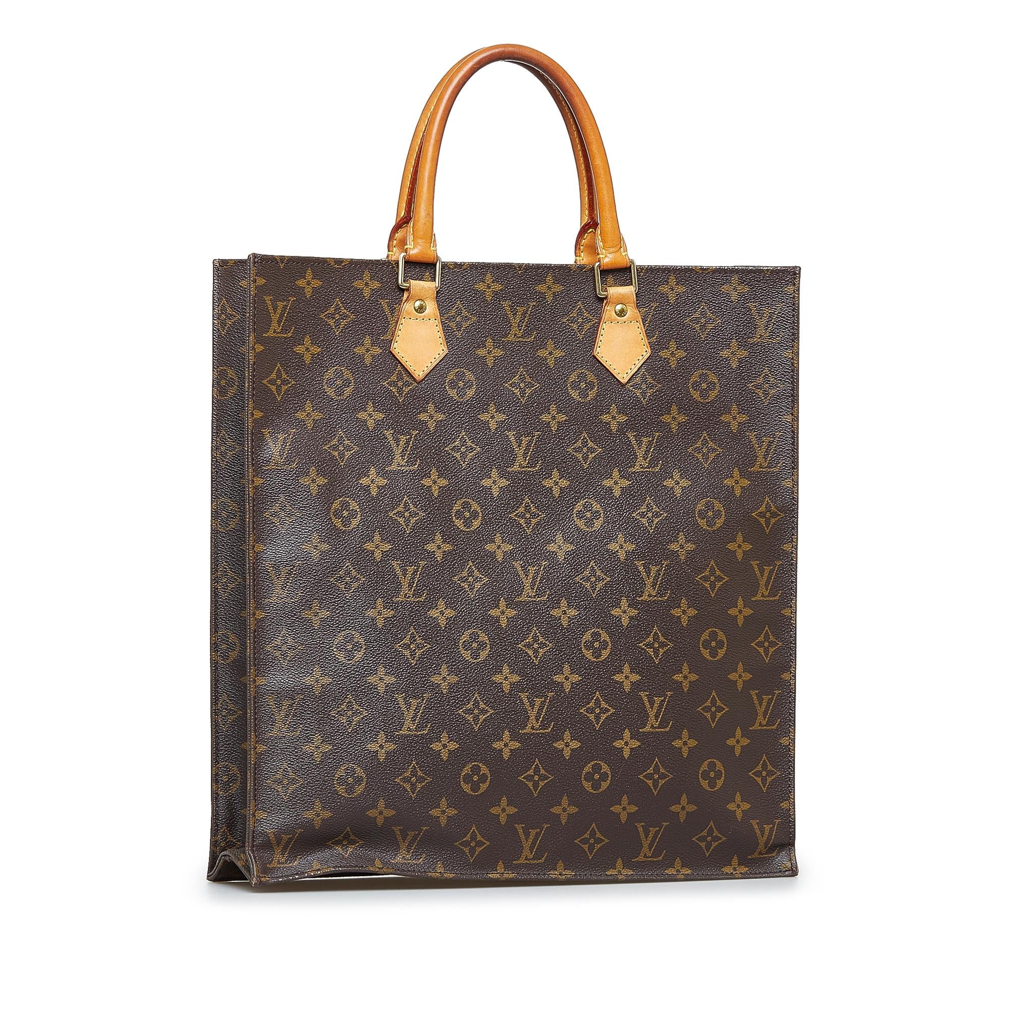 Louis Vuitton Monogram Sac Plat (SHG-HdV4ps)