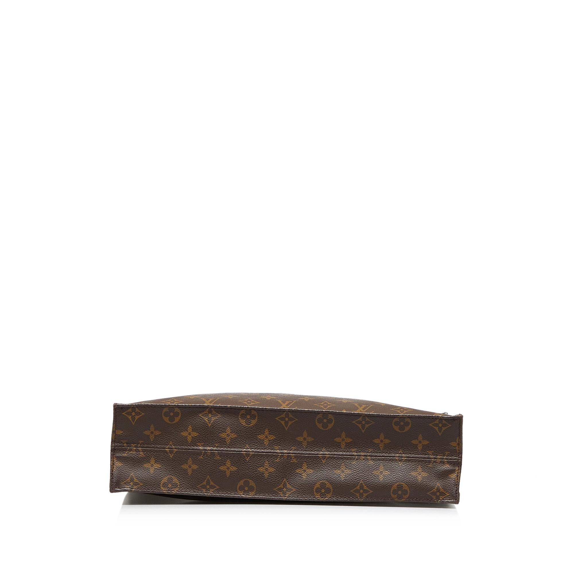 Louis Vuitton Monogram Sac Plat (SHG-z869QP)