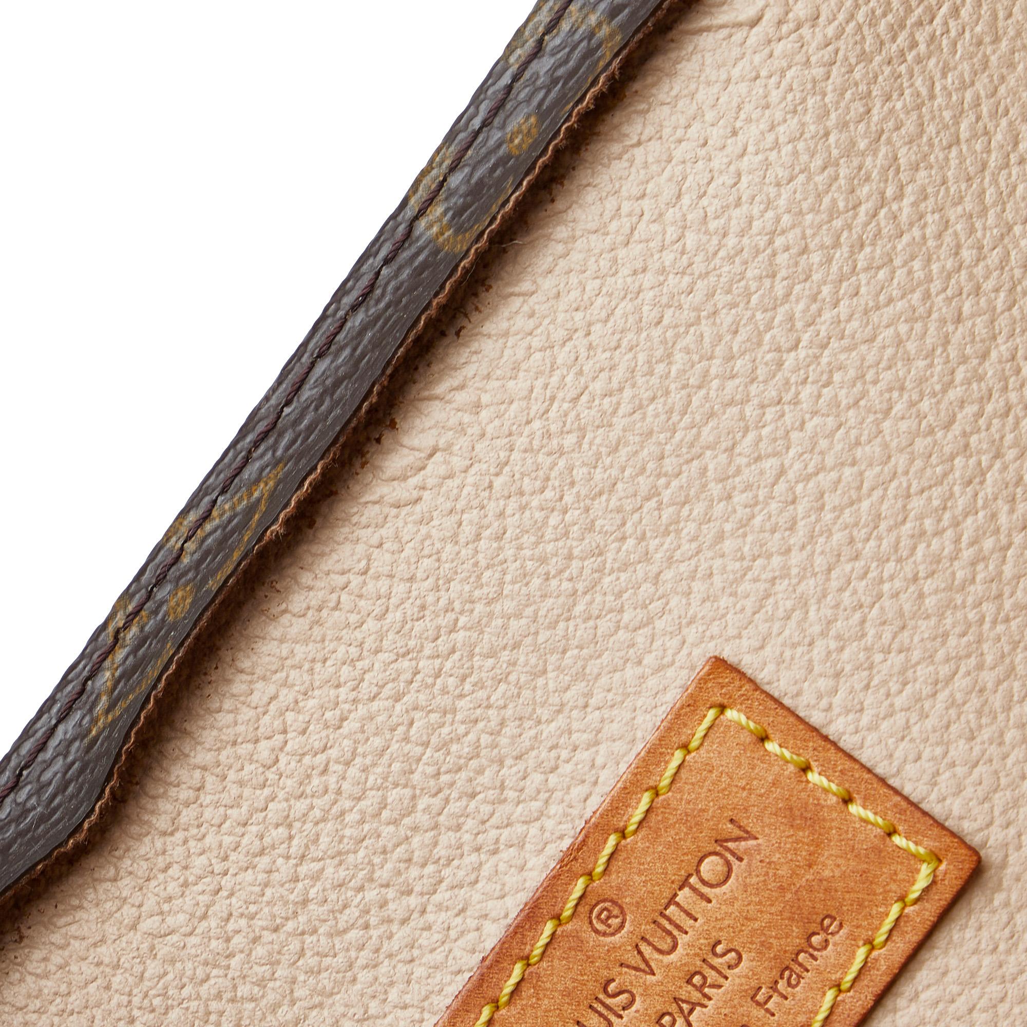 Louis Vuitton Monogram Sac Plat (SHG-z869QP)