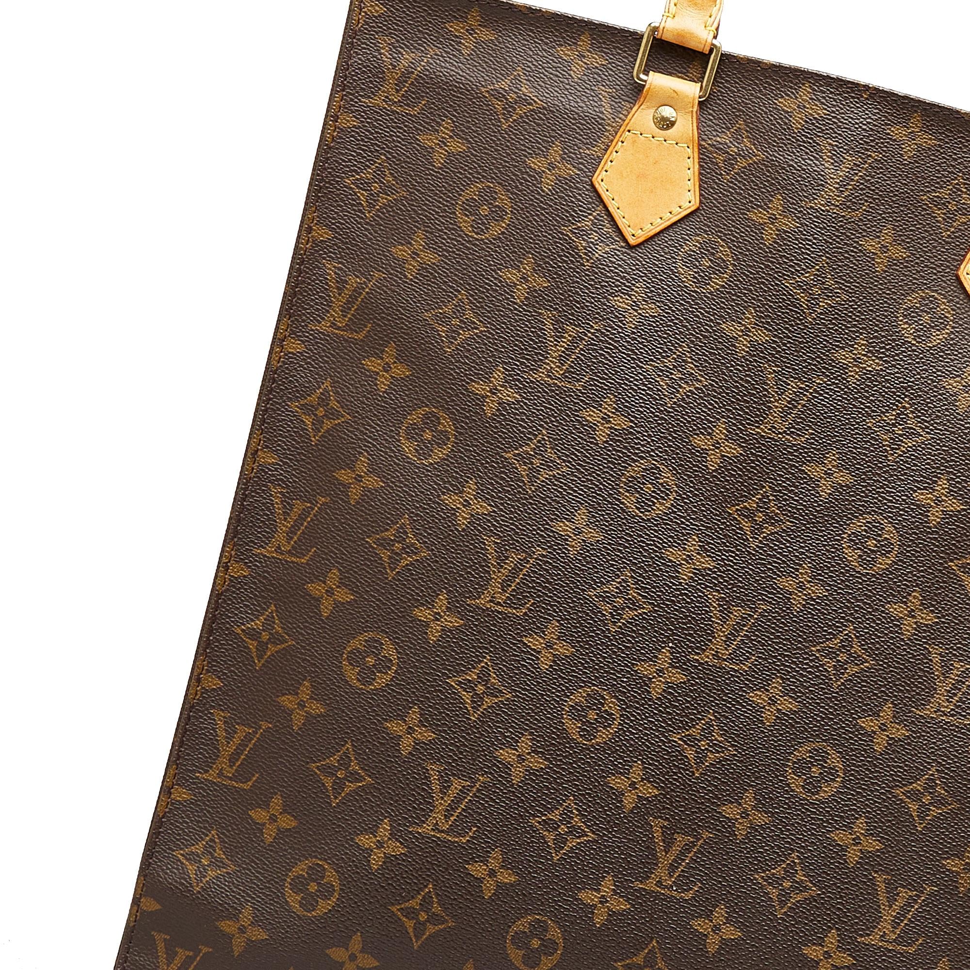 Louis Vuitton Monogram Sac Plat (SHG-z869QP)