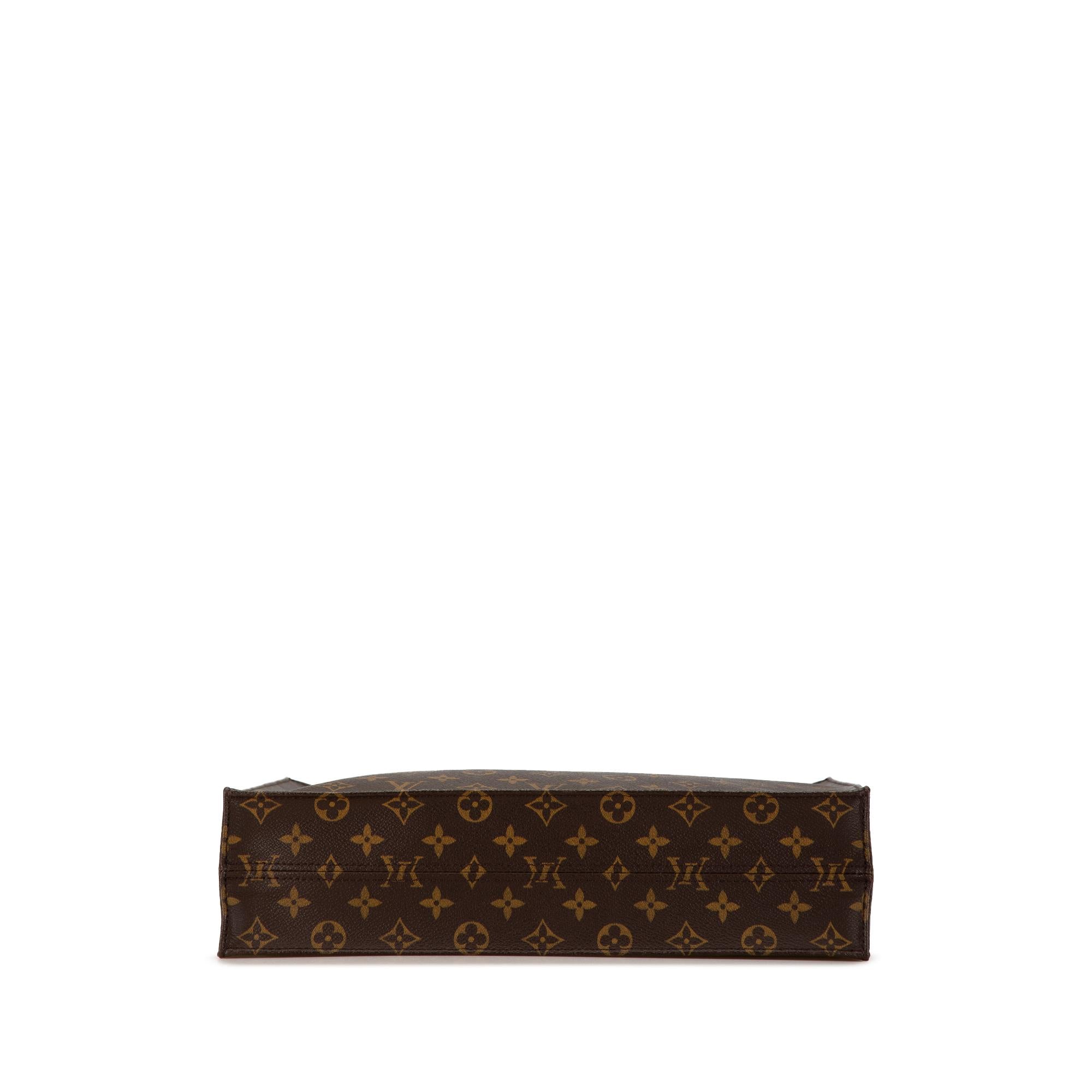 Louis Vuitton Monogram Sac Plat (SHG-oRKVUT)