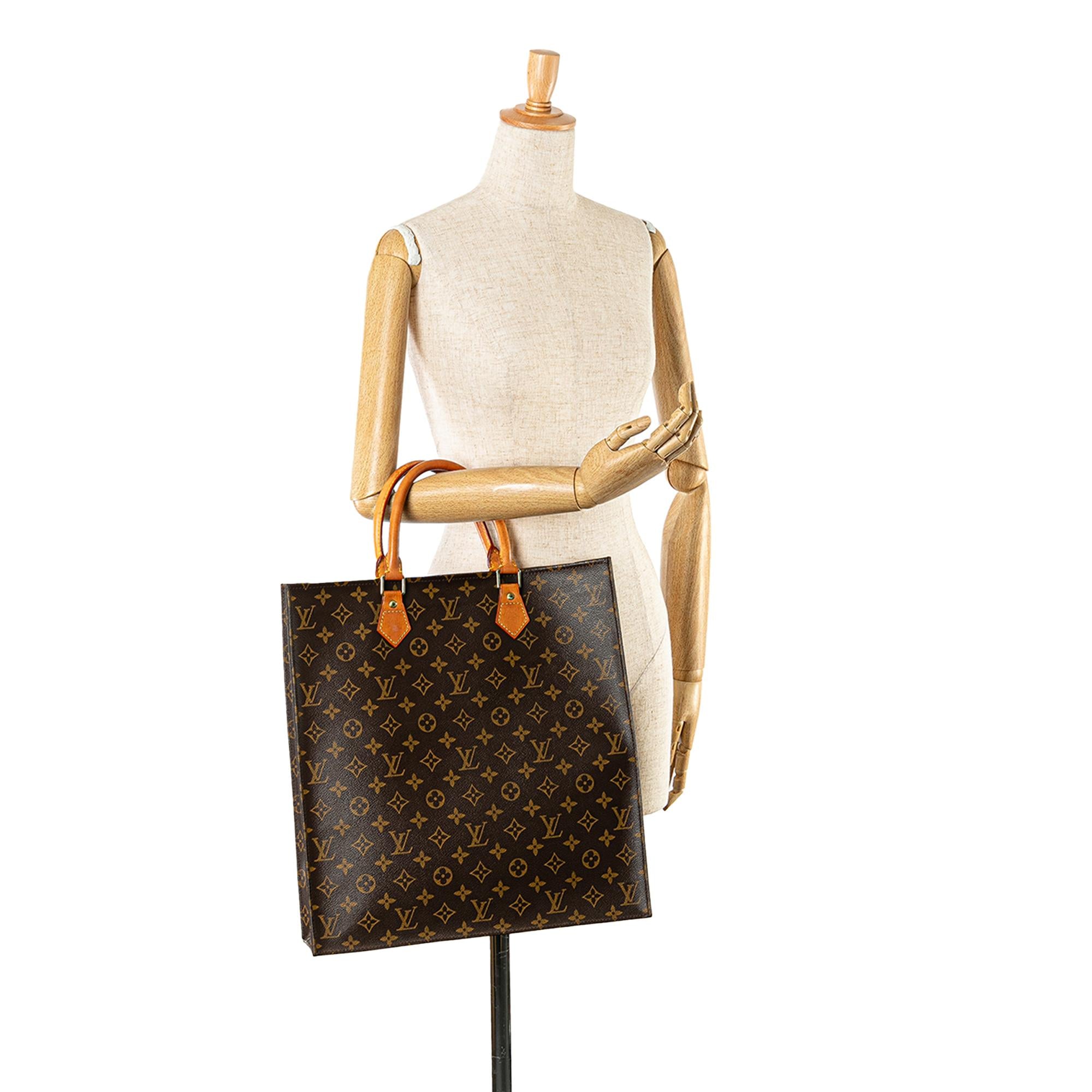 Louis Vuitton Monogram Sac Plat (SHG-oRKVUT)