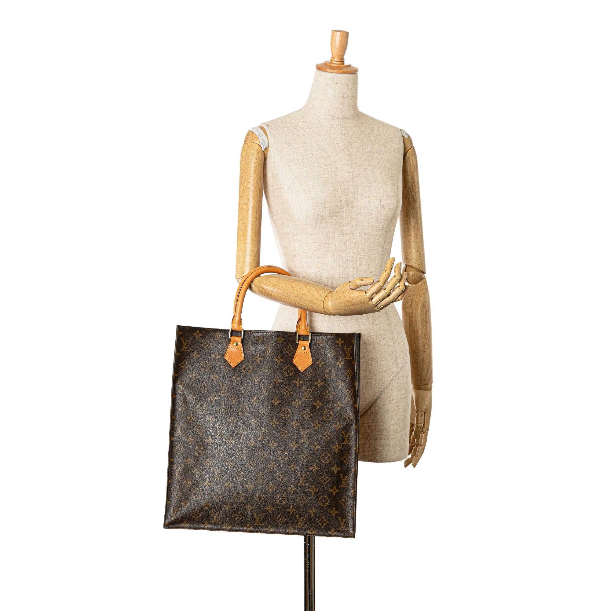 Louis Vuitton Monogram Sac Plat (SHG-zvb8HZ)