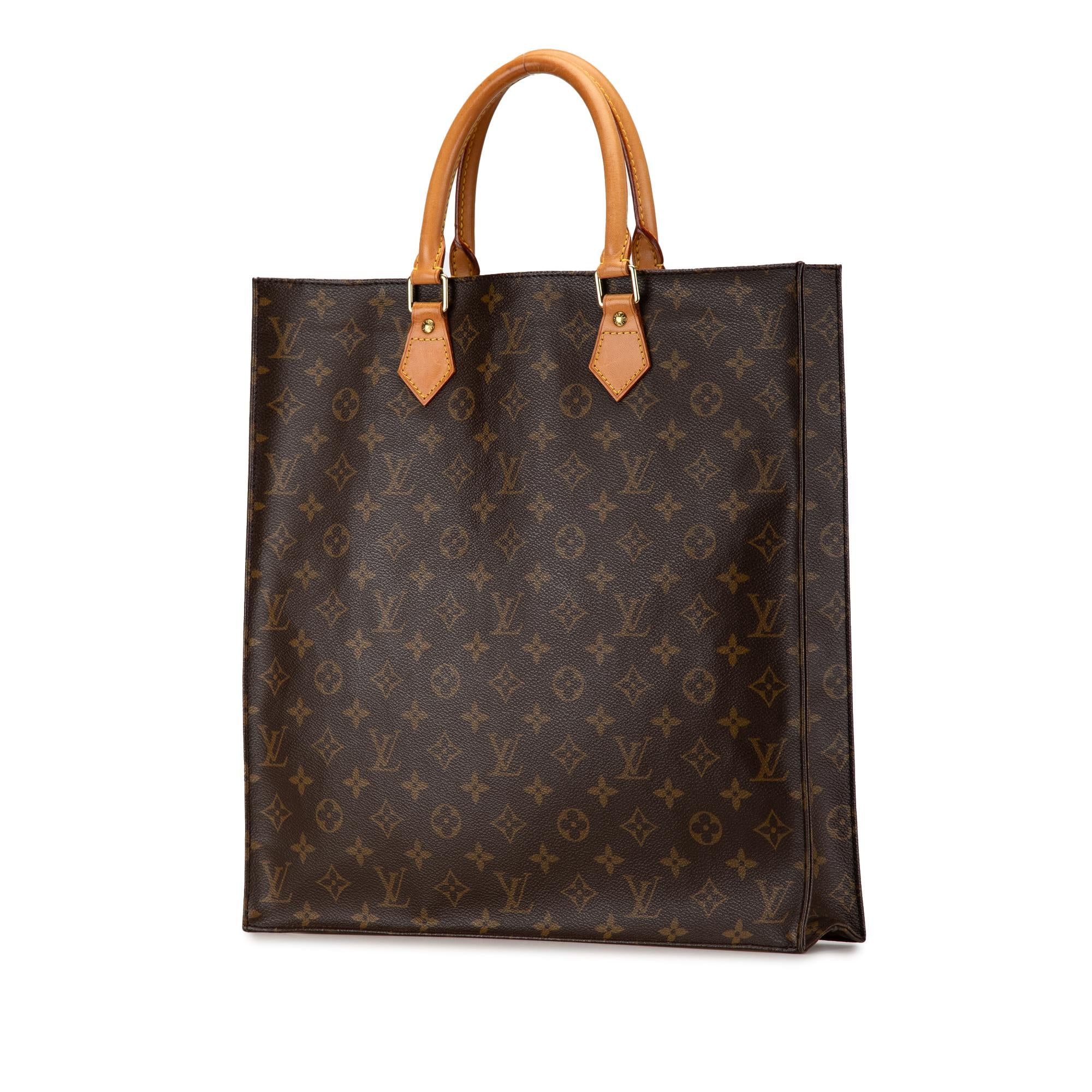 Louis Vuitton Monogram Sac Plat (SHG-zvb8HZ)
