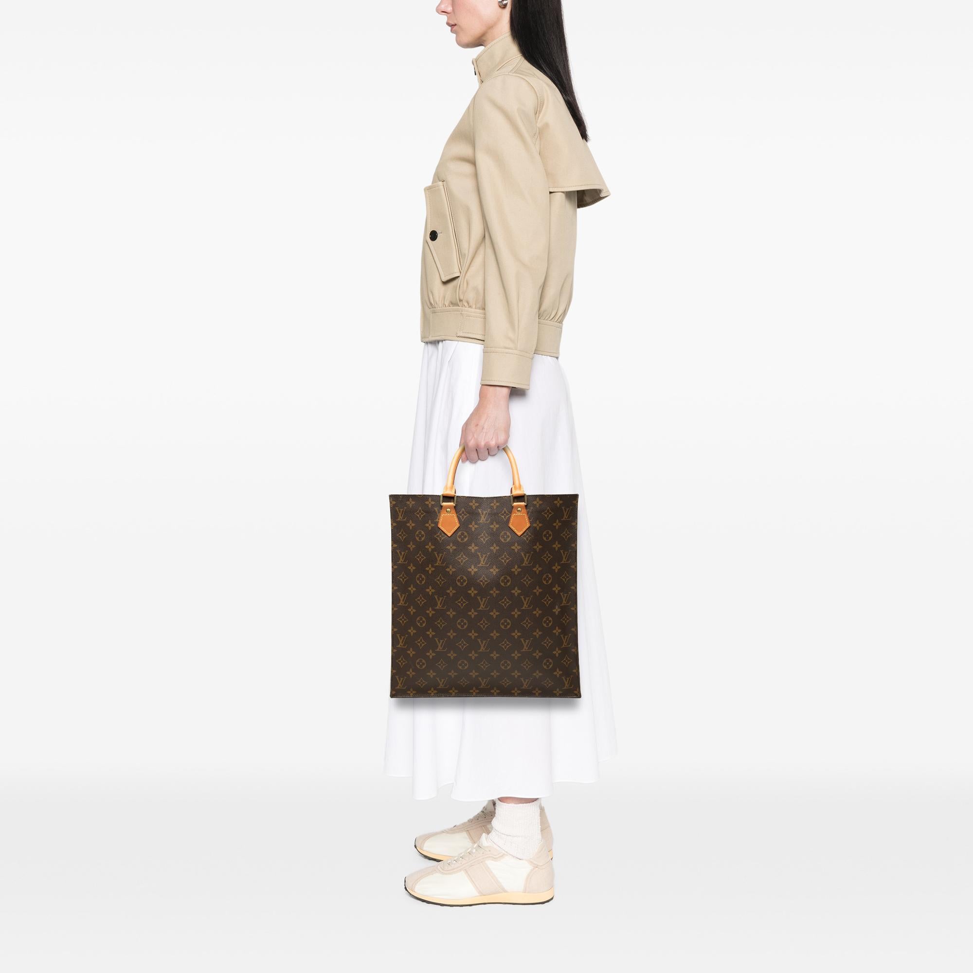 Louis Vuitton Monogram Sac Plat