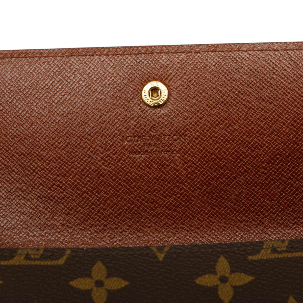 Louis Vuitton Monogram Sarah Long Wallet