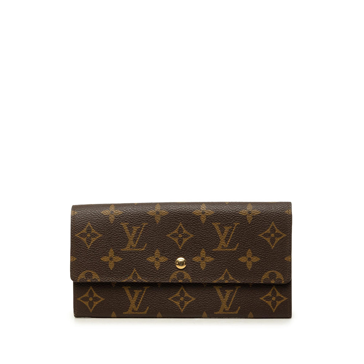 Louis Vuitton Monogram Sarah Long Wallet