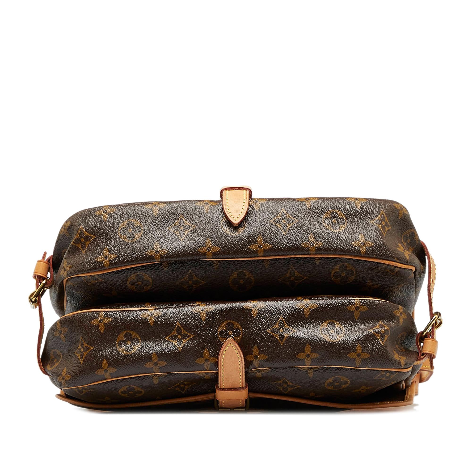 Louis Vuitton Monogram Saumur 25 (SHG-IeZ7vG)