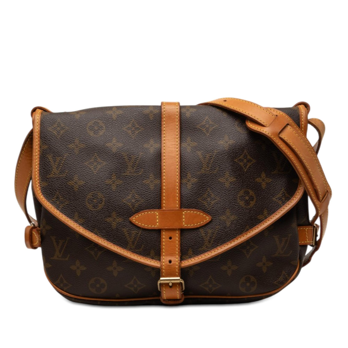 Louis Vuitton Monogram Saumur 25