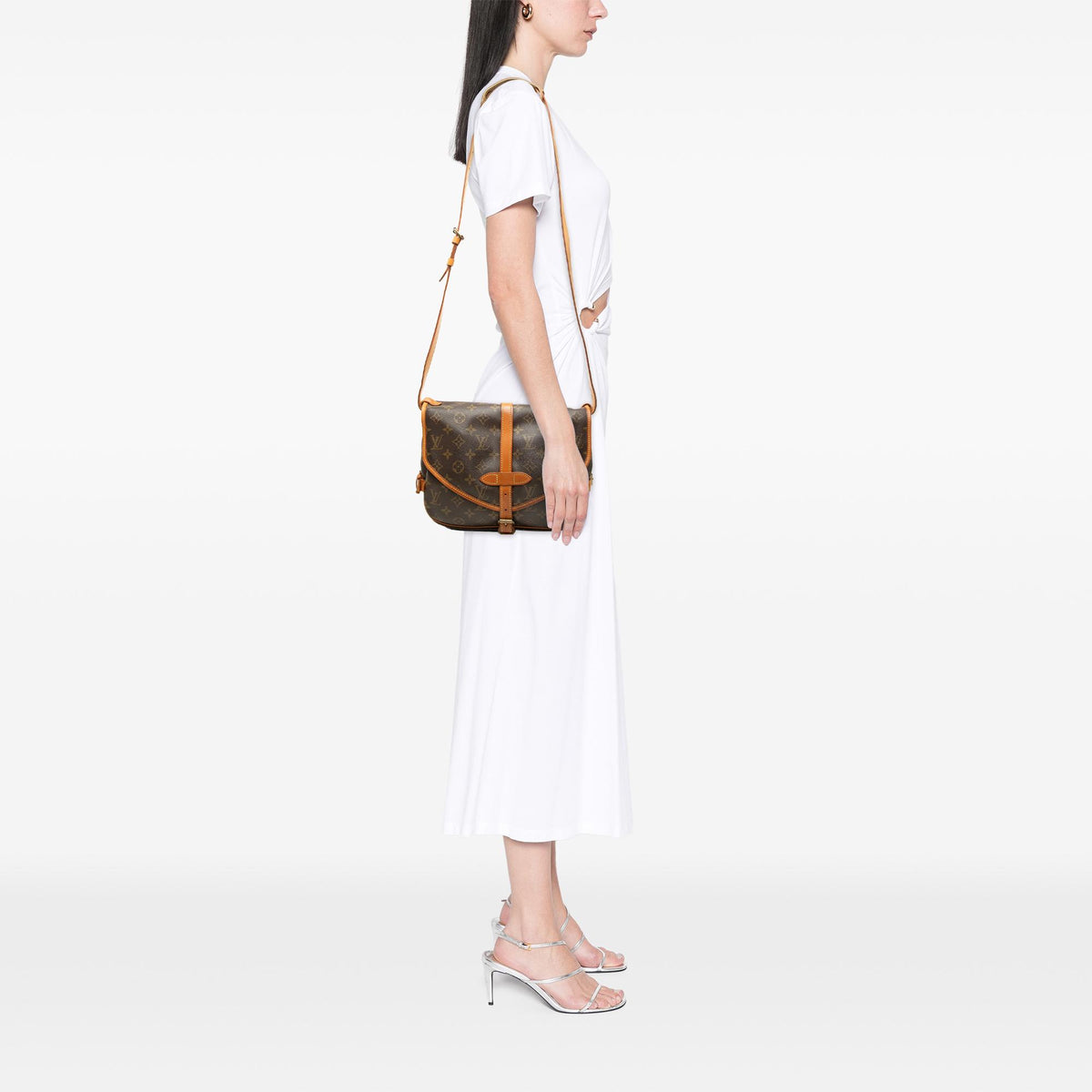 Louis Vuitton Monogram Saumur 25
