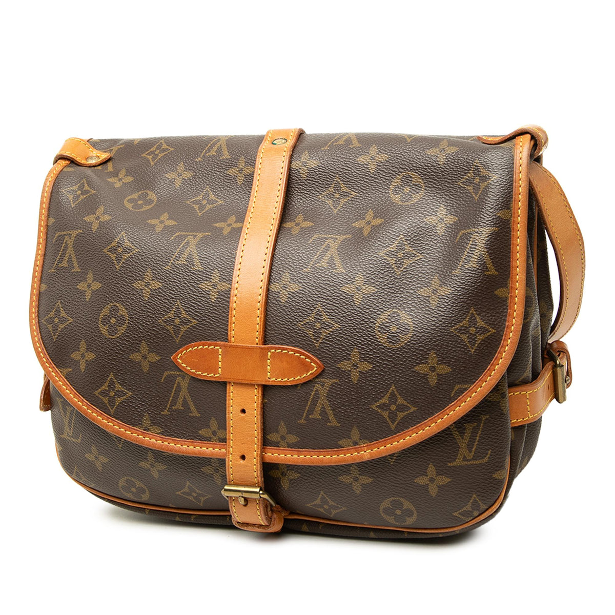 Louis Vuitton Monogram Saumur 25