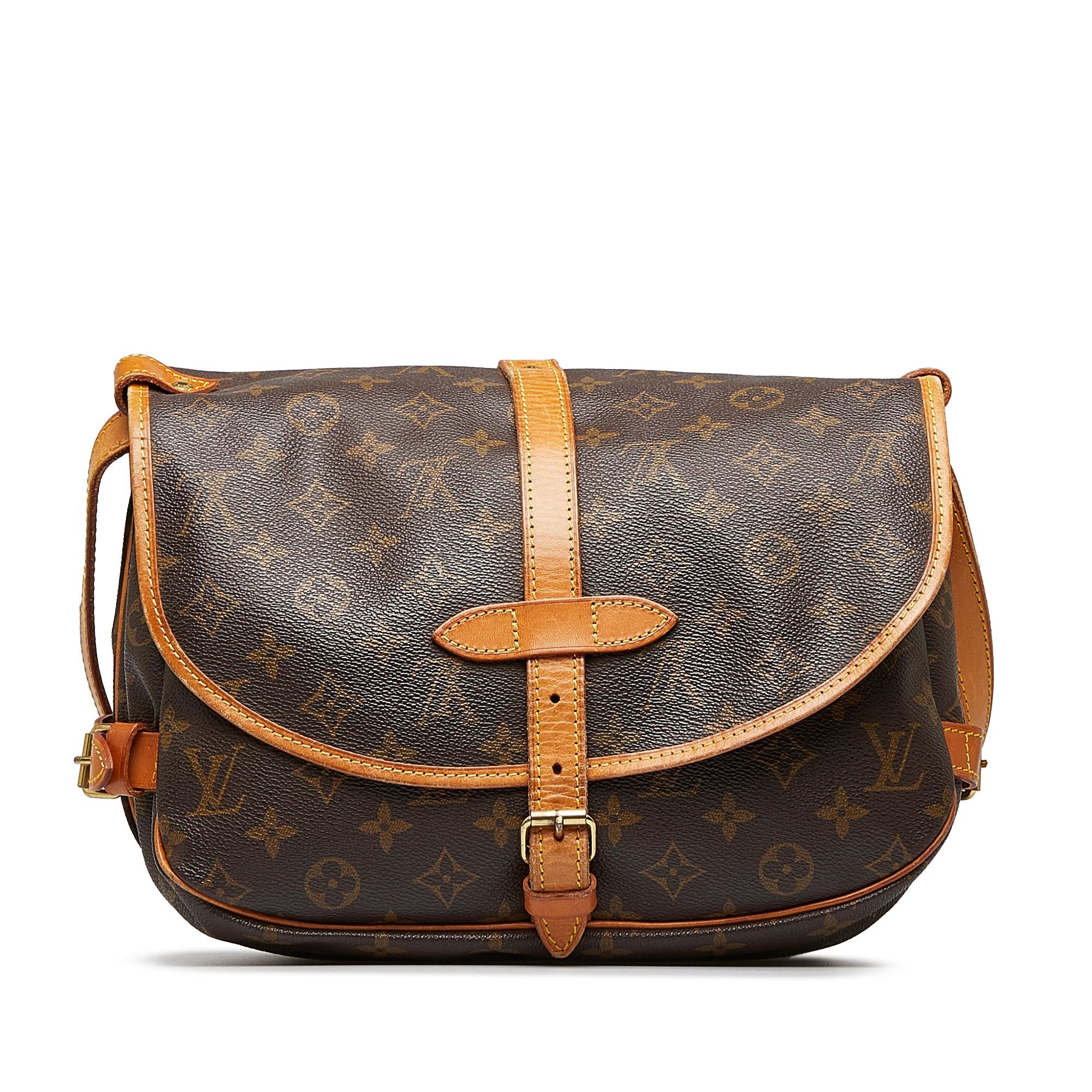 Louis Vuitton Monogram Saumur 30 (SHG-UjVfcT)