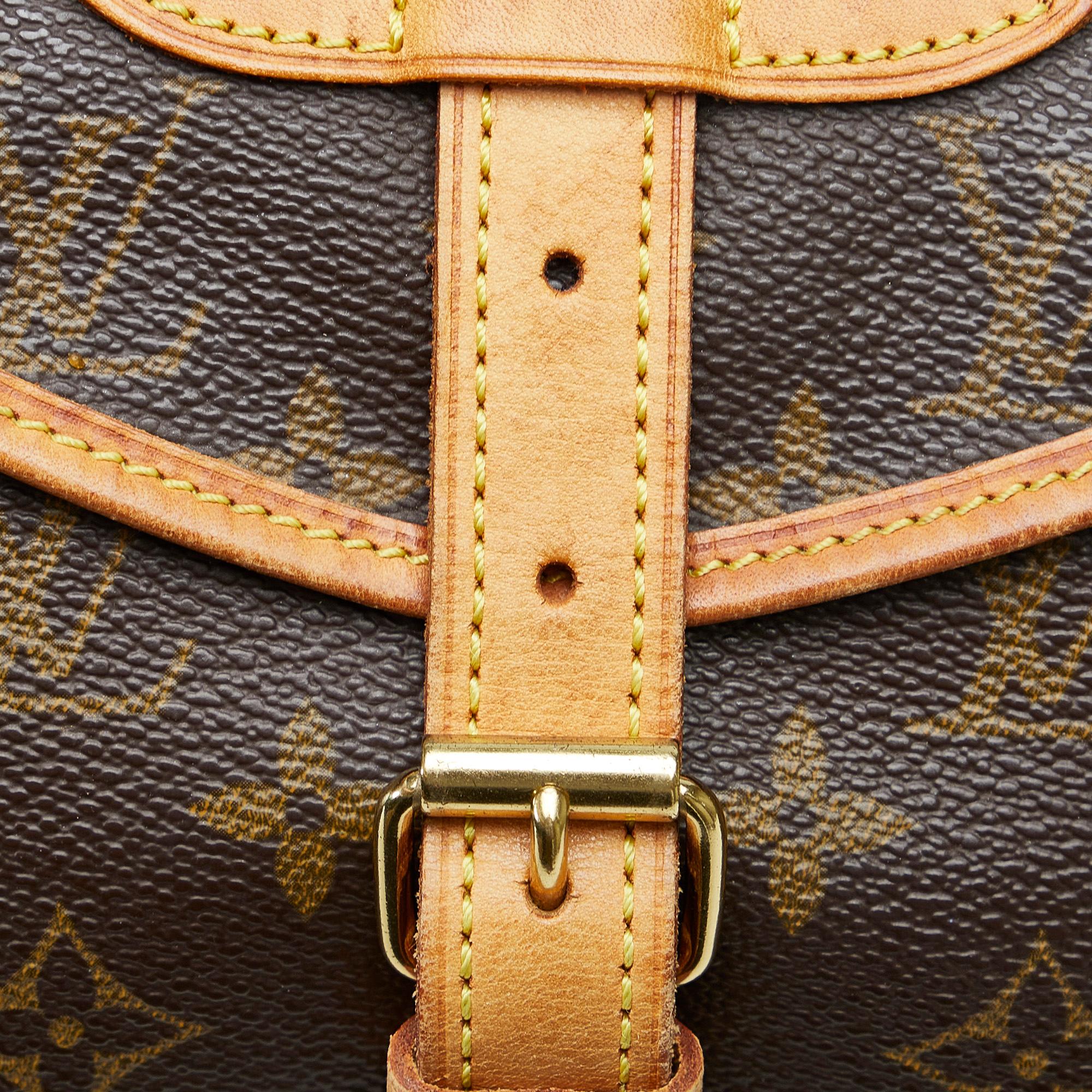 Louis Vuitton Monogram Saumur 30 (SHG-zhoc2P)