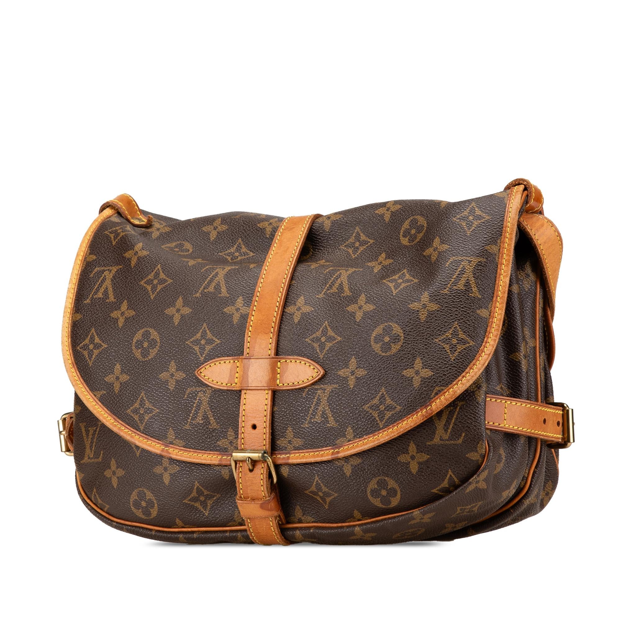Louis Vuitton Monogram Saumur 30