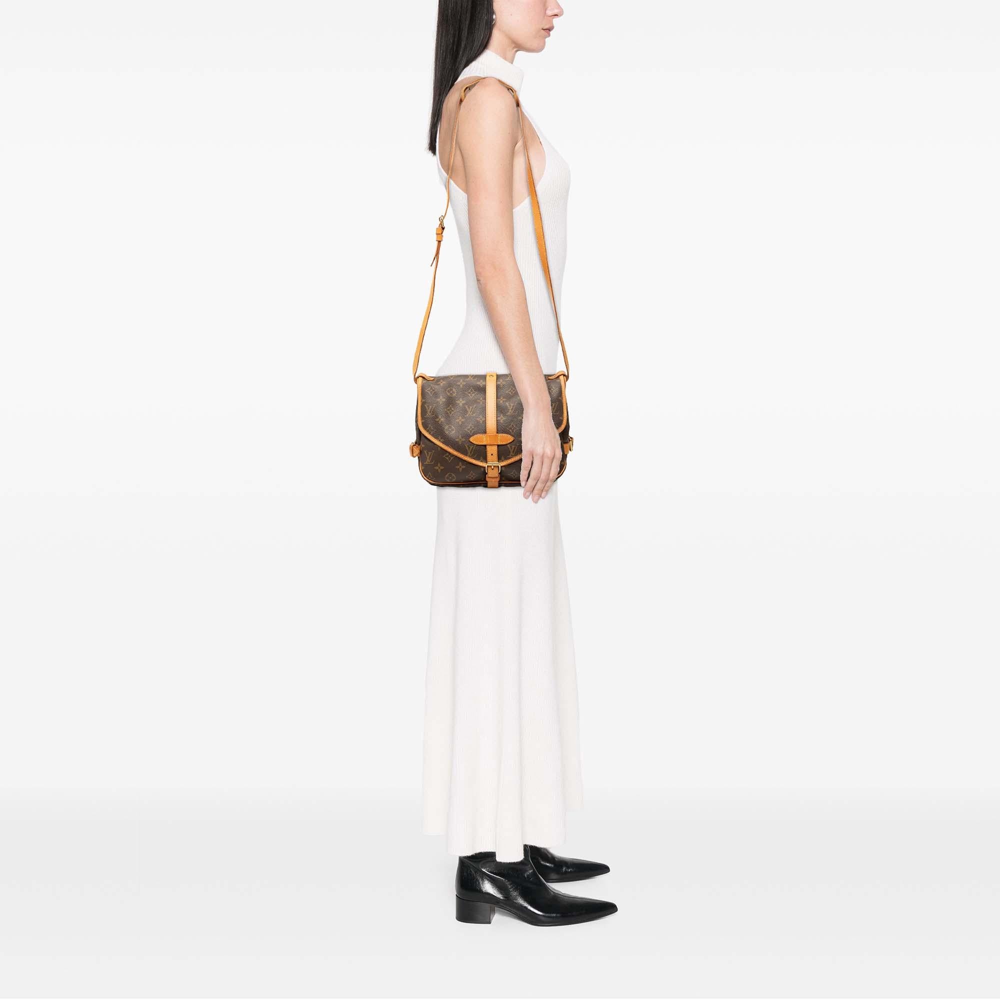 Louis Vuitton Monogram Saumur 30