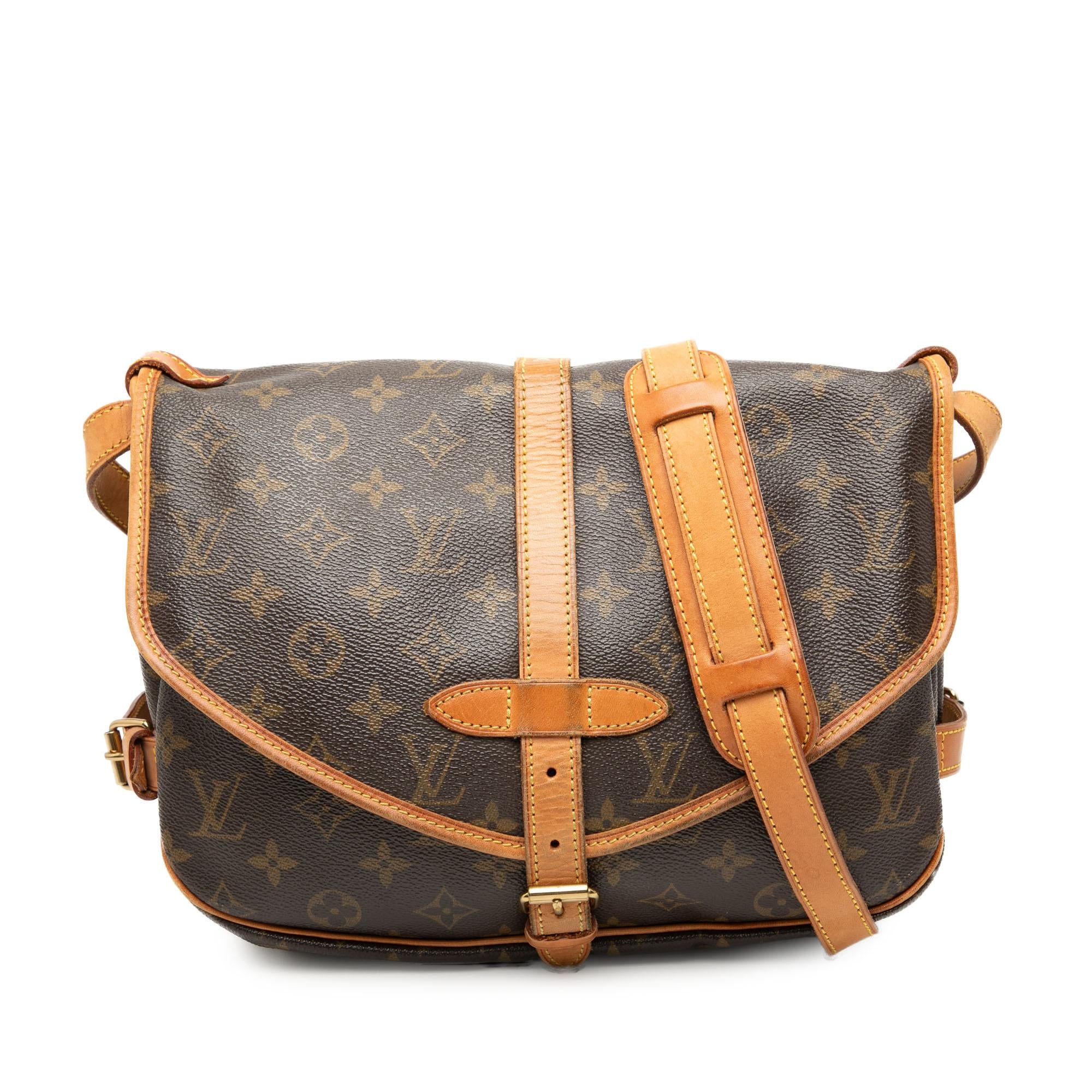 Louis Vuitton Monogram Saumur 30