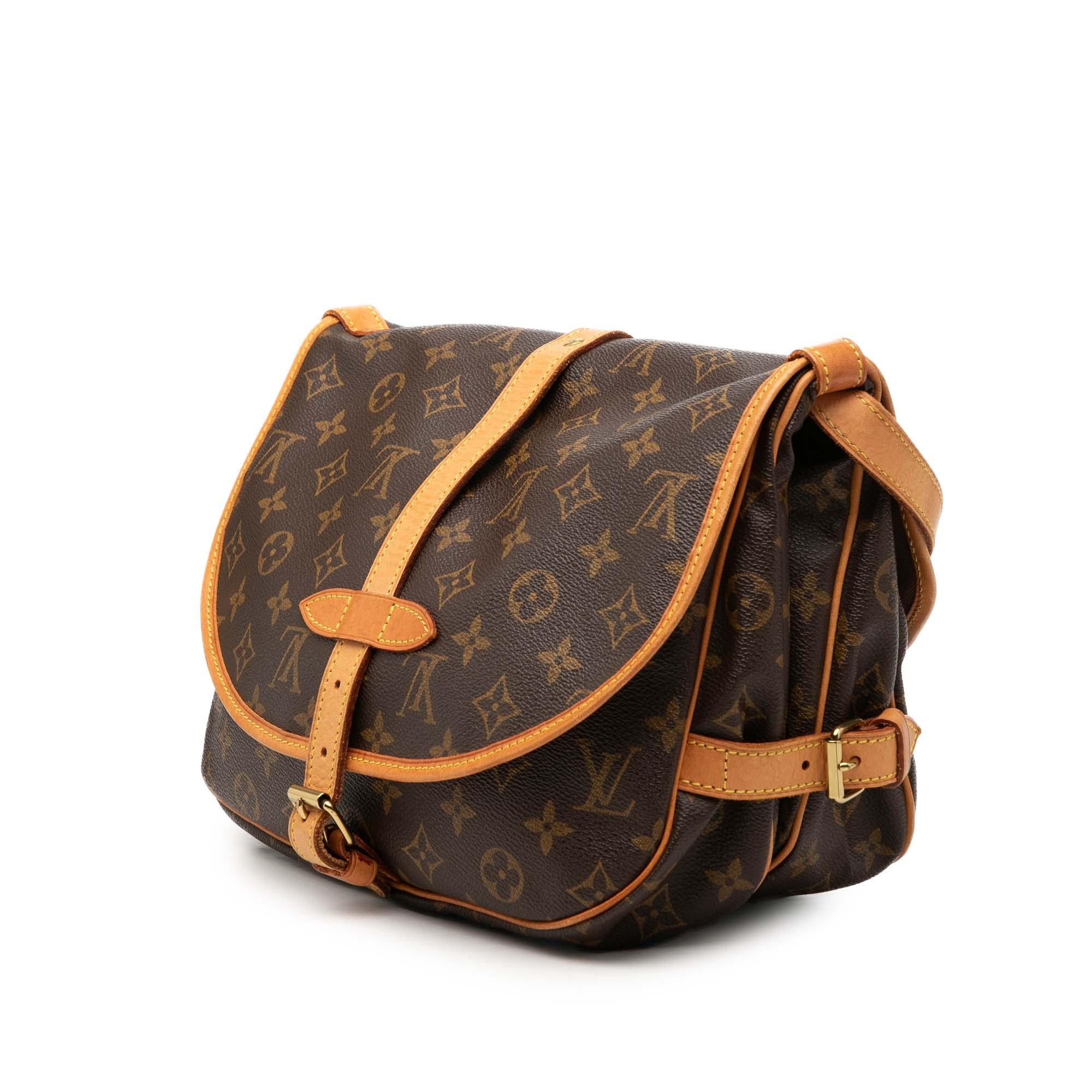 Louis Vuitton Monogram Saumur 30