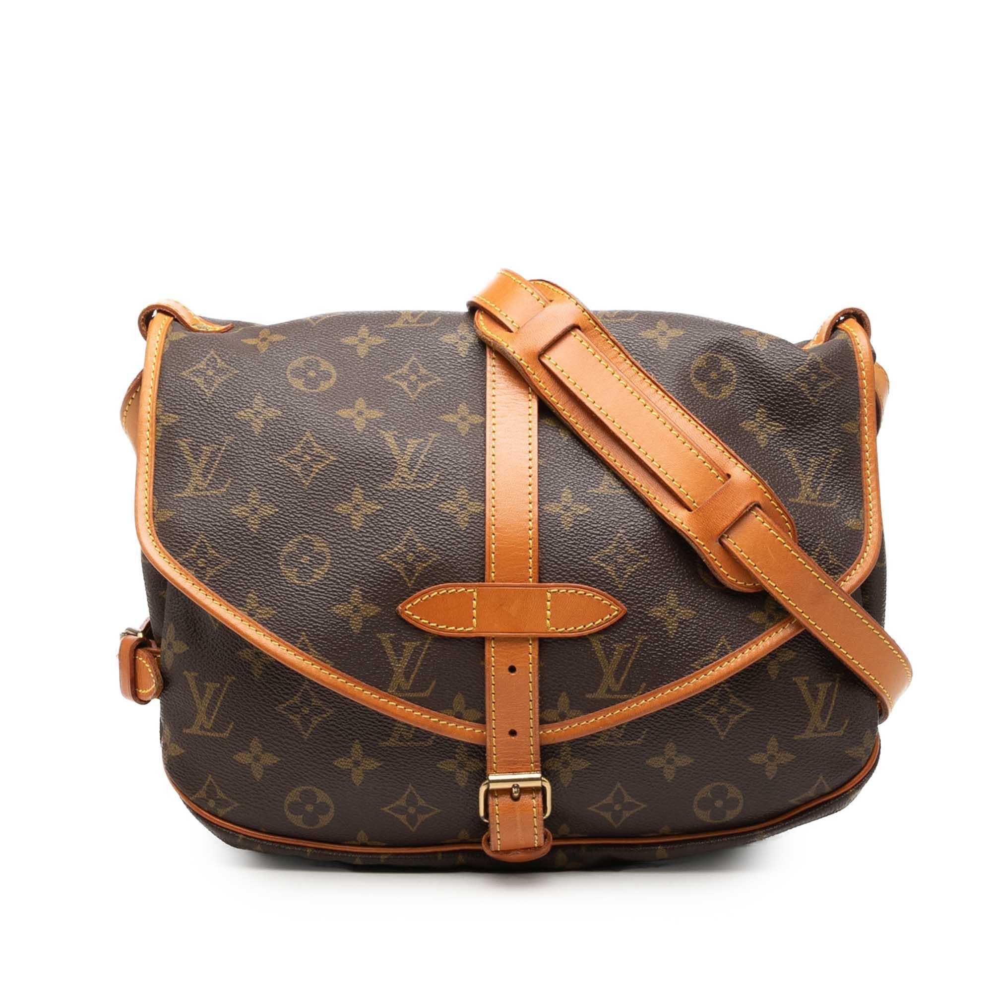 Louis Vuitton Monogram Saumur 30