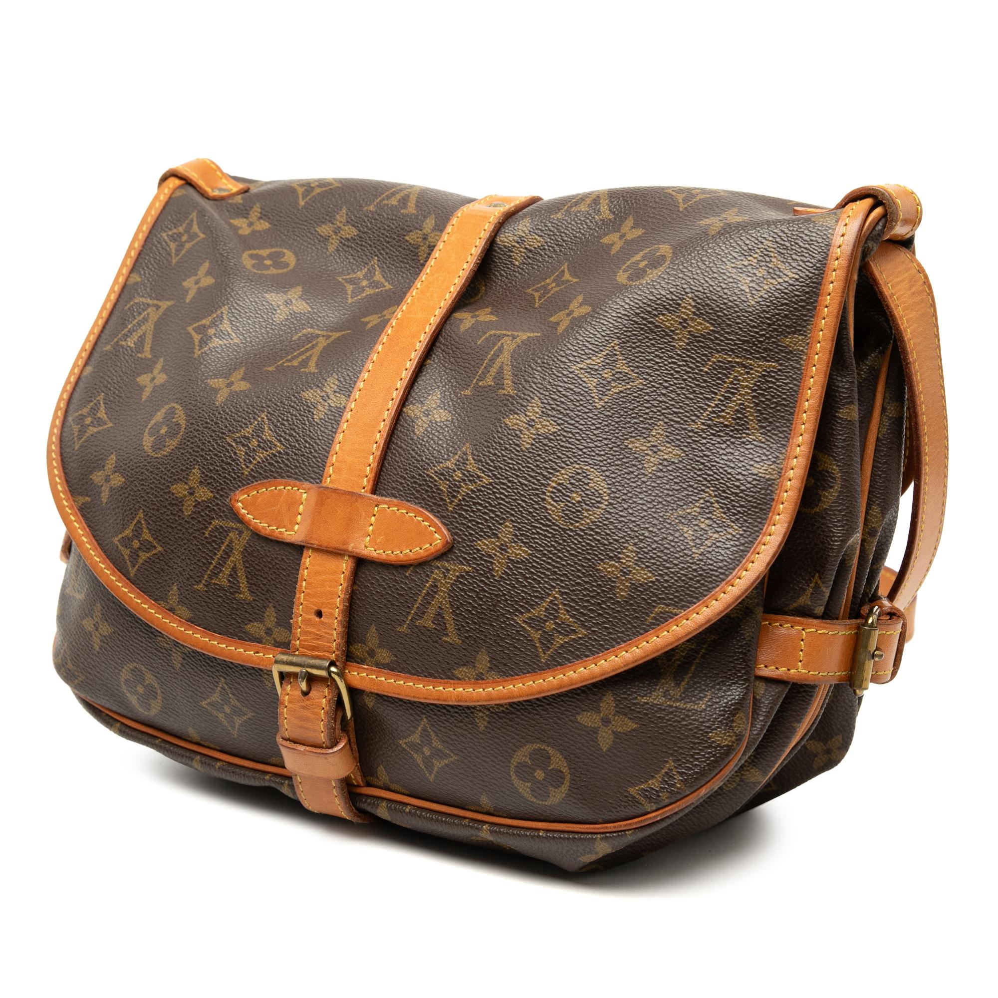Louis Vuitton Monogram Saumur 30