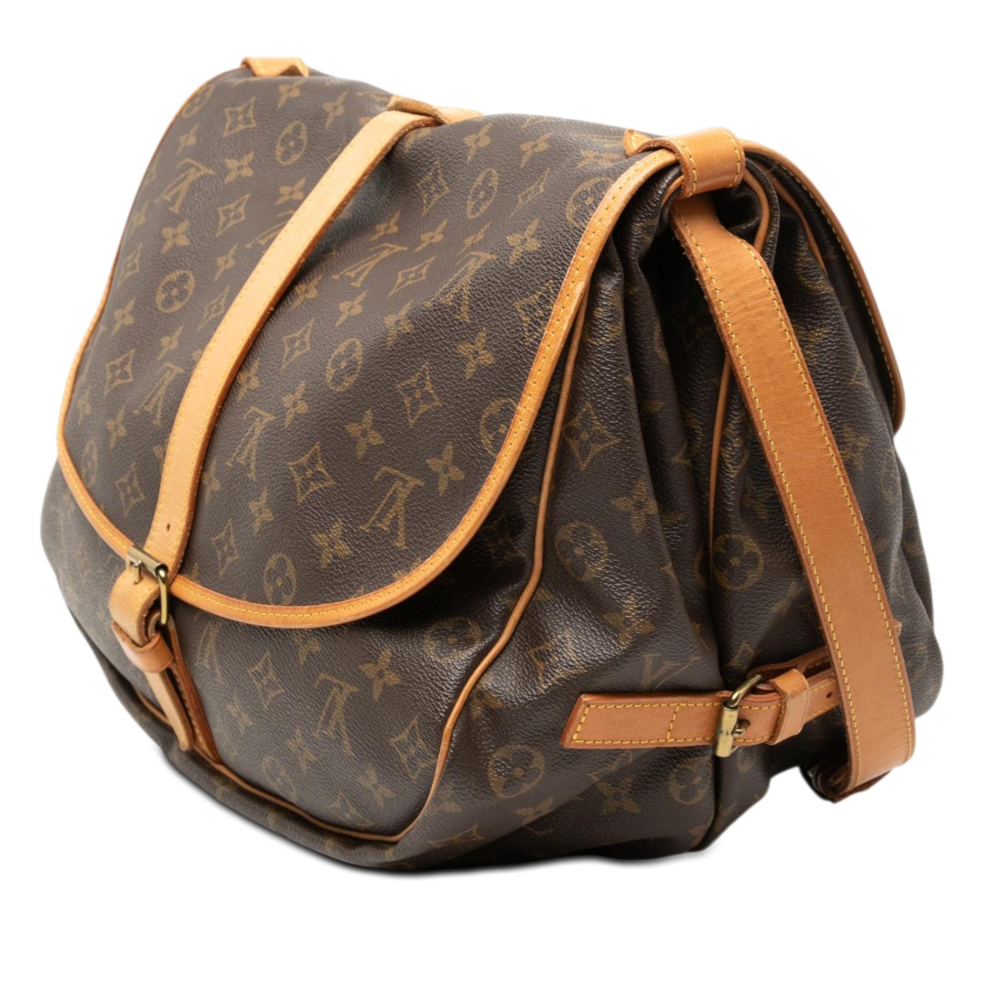 Louis Vuitton Monogram Saumur 35