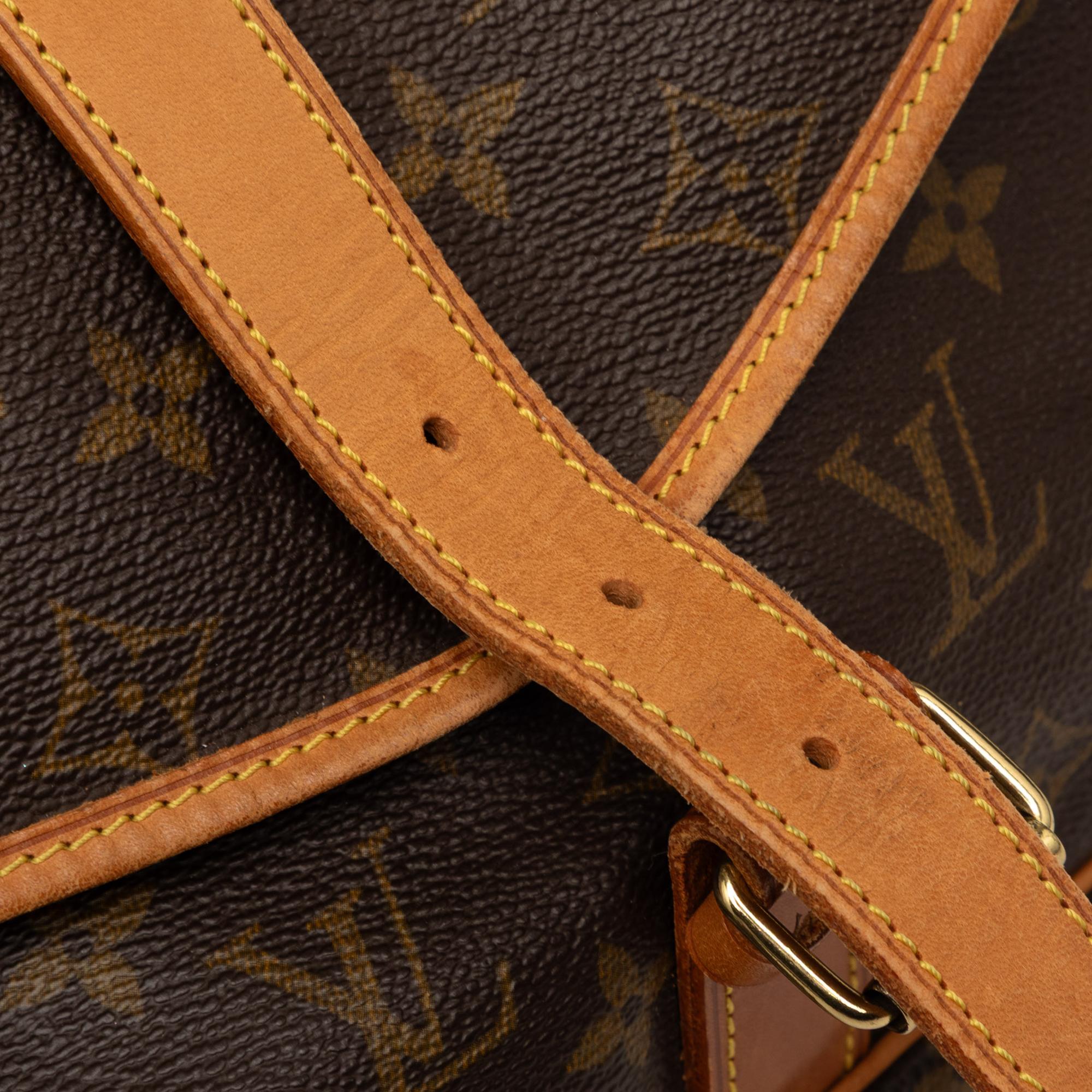 Louis Vuitton Monogram Saumur 35