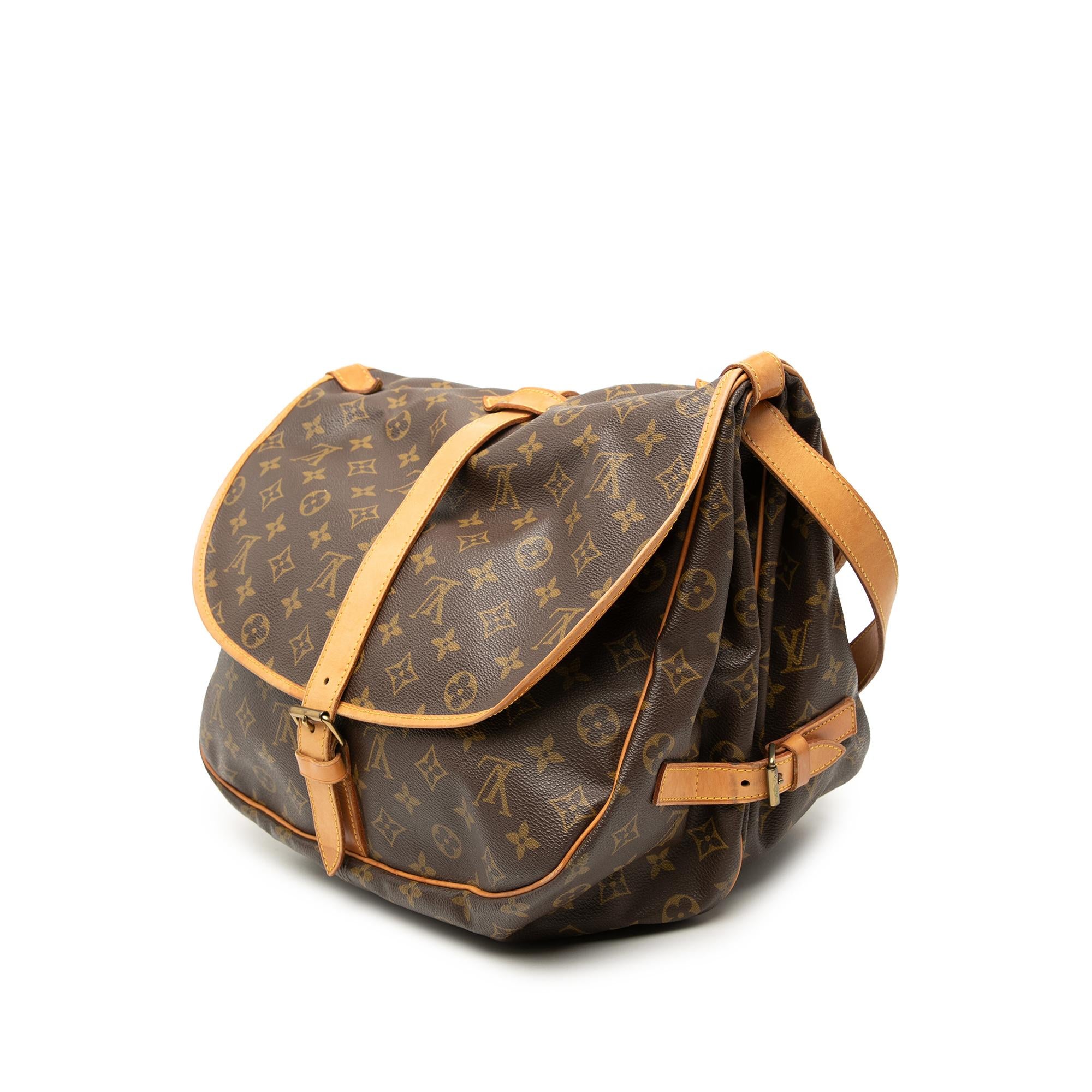 Louis Vuitton Monogram Saumur 35