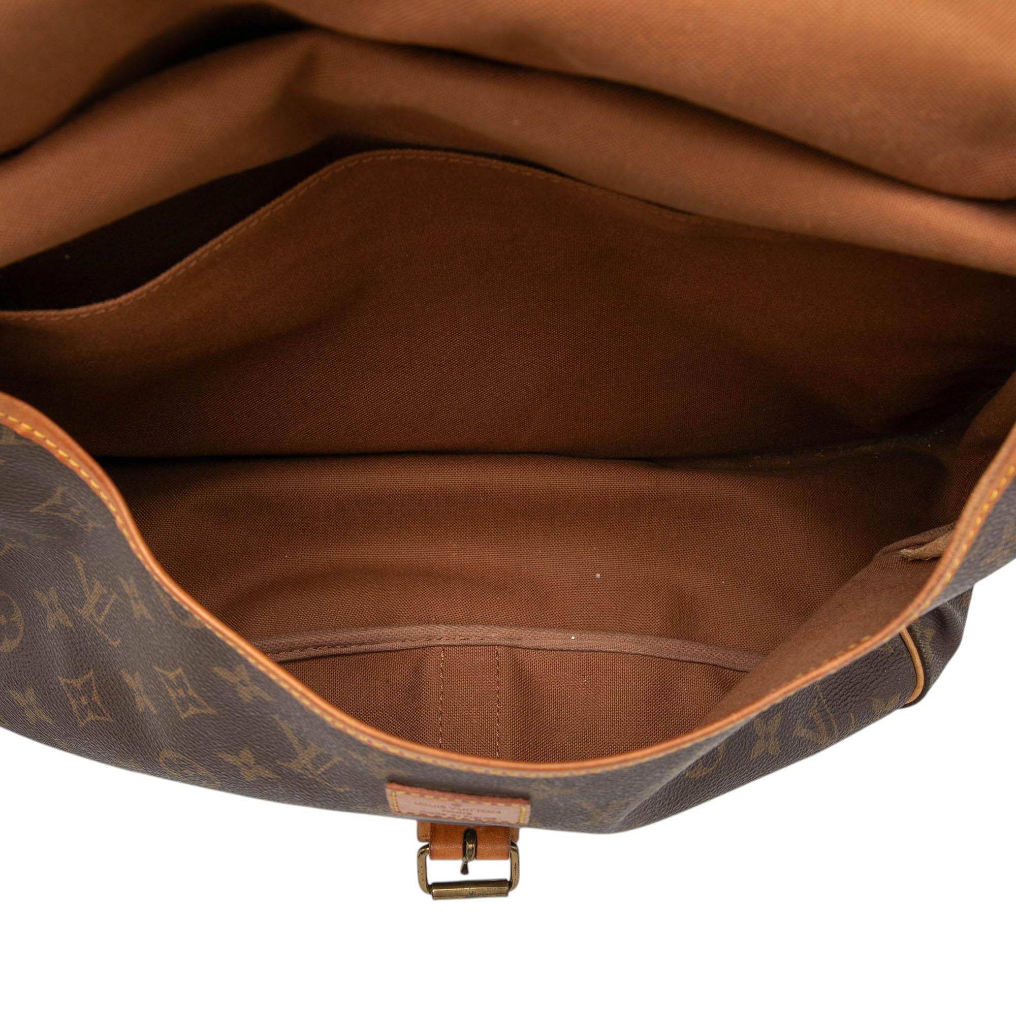 Louis Vuitton Monogram Saumur 35