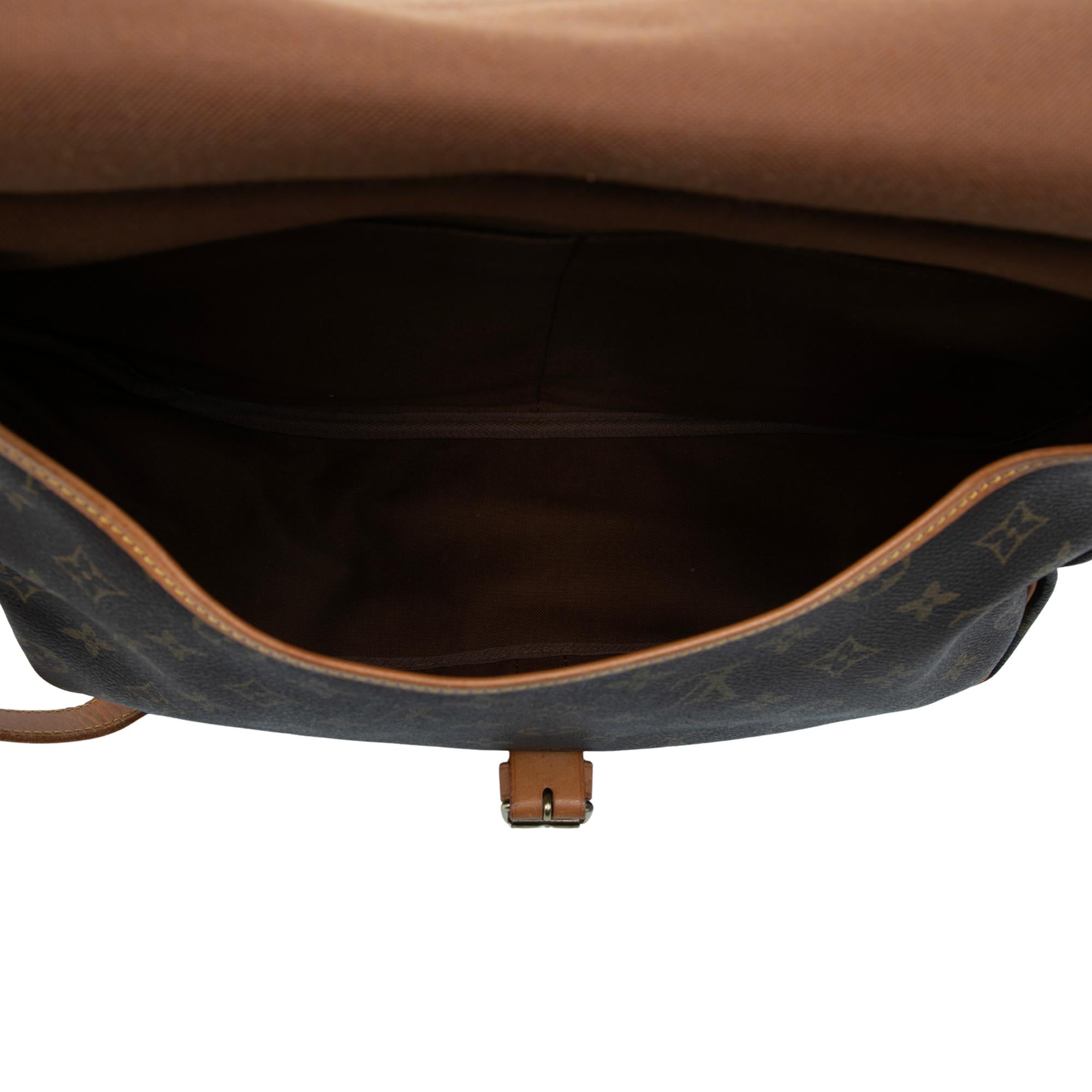 Louis Vuitton Monogram Saumur 35